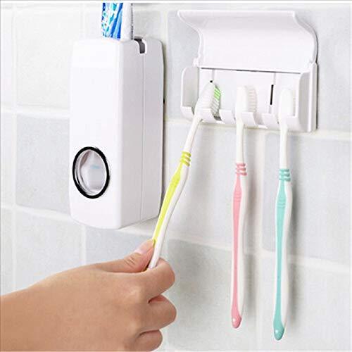 Automatic Toothpaste Dispenser – Hygienic Wall Mount | BrushedUp Secondary image