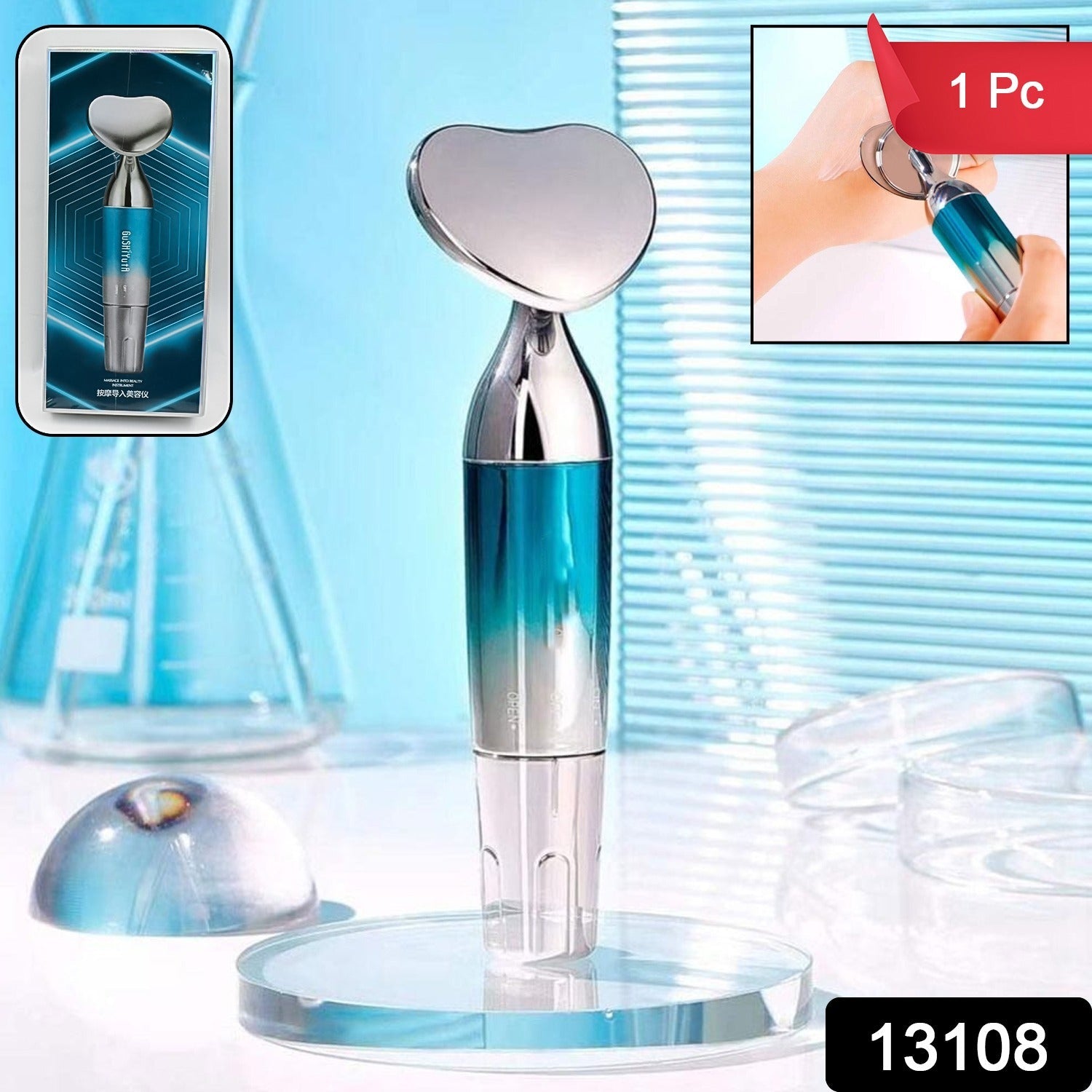 Face Vibratory Massager – Anti-Aging & Skin Tightening | Indo Glow Secondary image