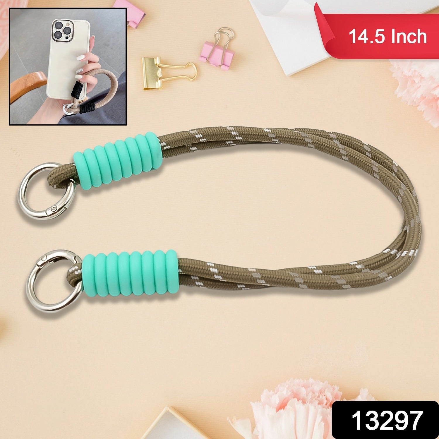 Phone Wrist Strap – Adjustable Nylon Lanyard for Mobiles | Gambit Secondary image