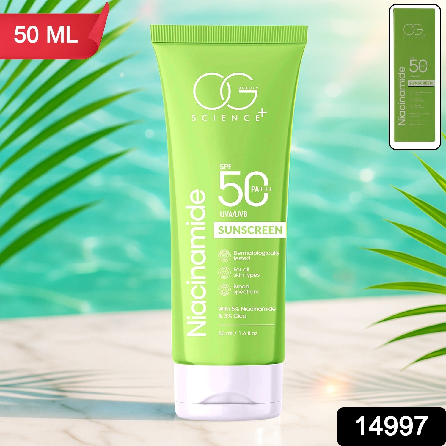 Niacinamide Sunscreen SPF 50 PA+++ – Broad Spectrum Sun Protection Secondary image