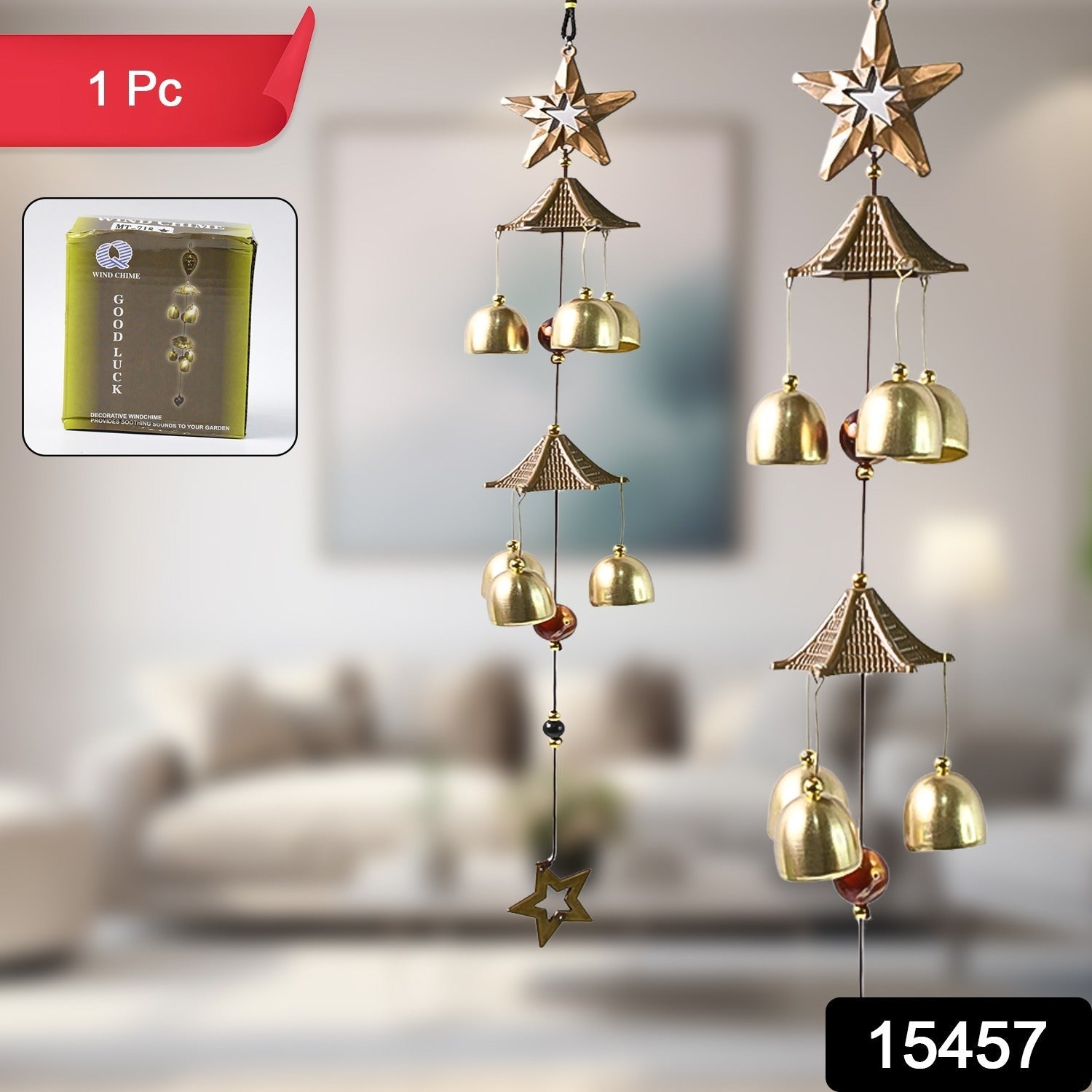 Dragonfly Wind Chimes – Soothing Outdoor Decor with Vibrant Colors Secondary image
