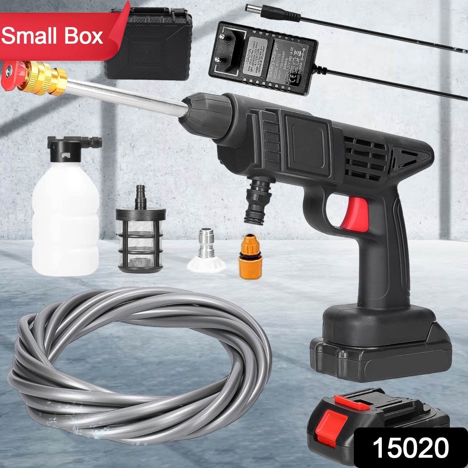 Wireless Car Washer Kit – 48V High Pressure & Portable | Secondary image