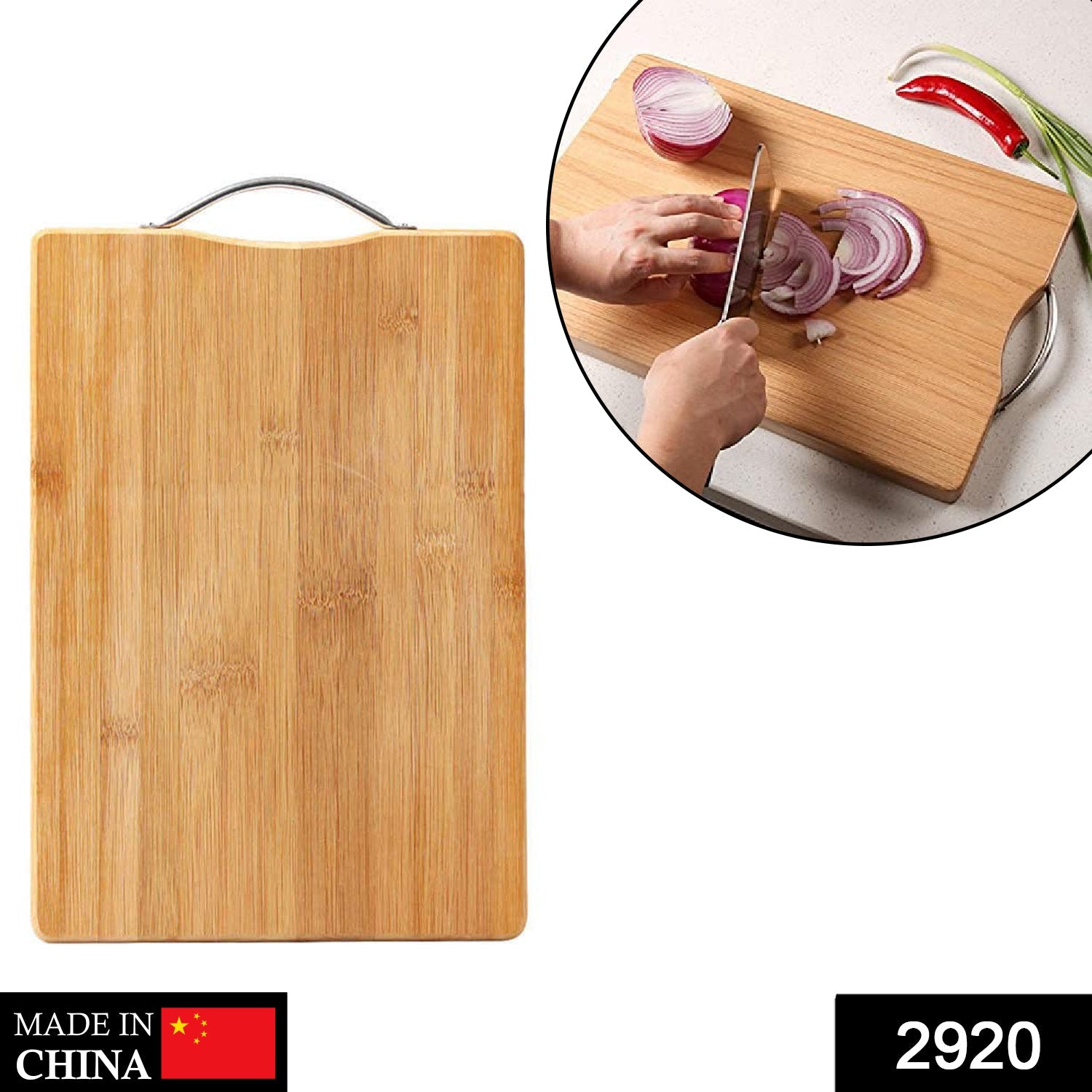 Wooden Chopping Board – Anti-Skid Design | Cisora Secondary image