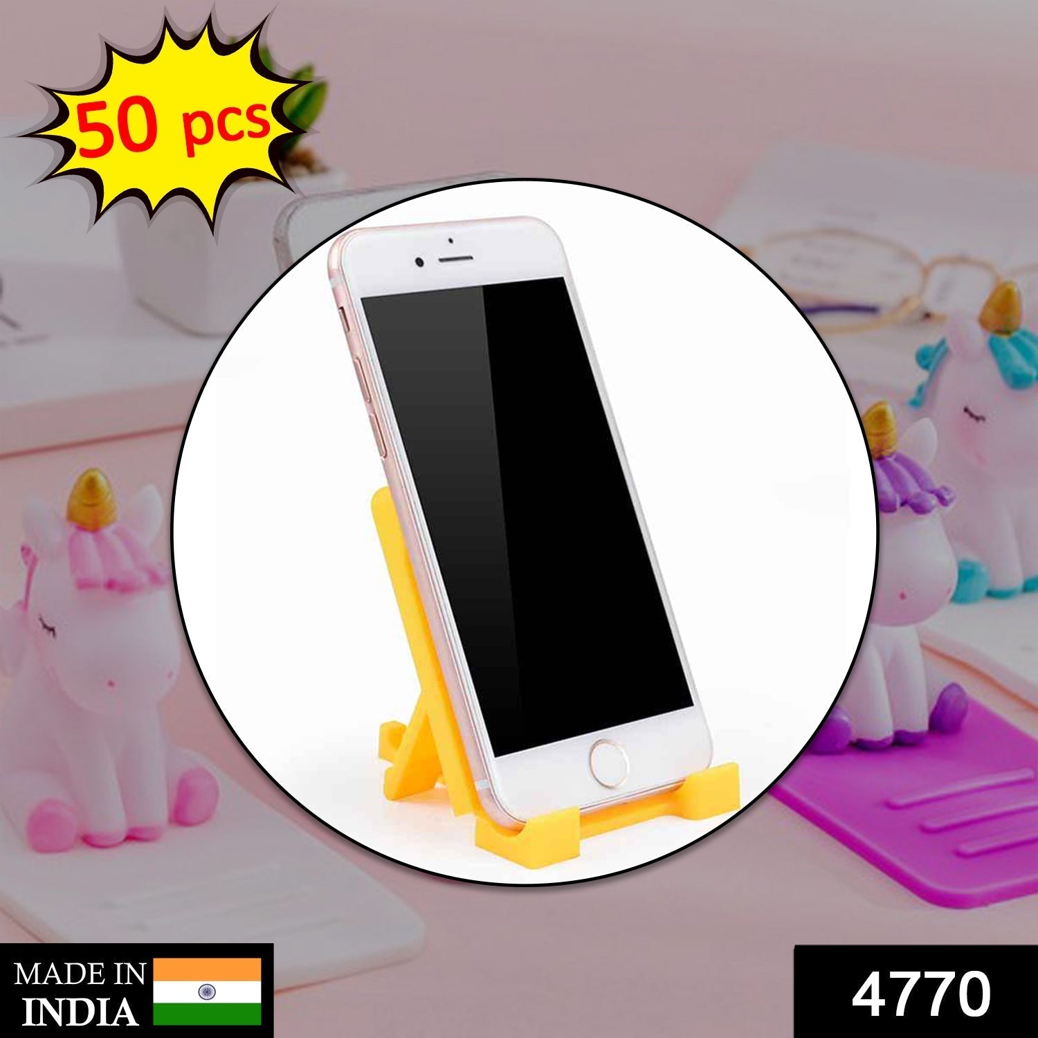Bulk Mobile Phone Stand – 50 Pcs Durable Plastic Set | PHOBIA Secondary image
