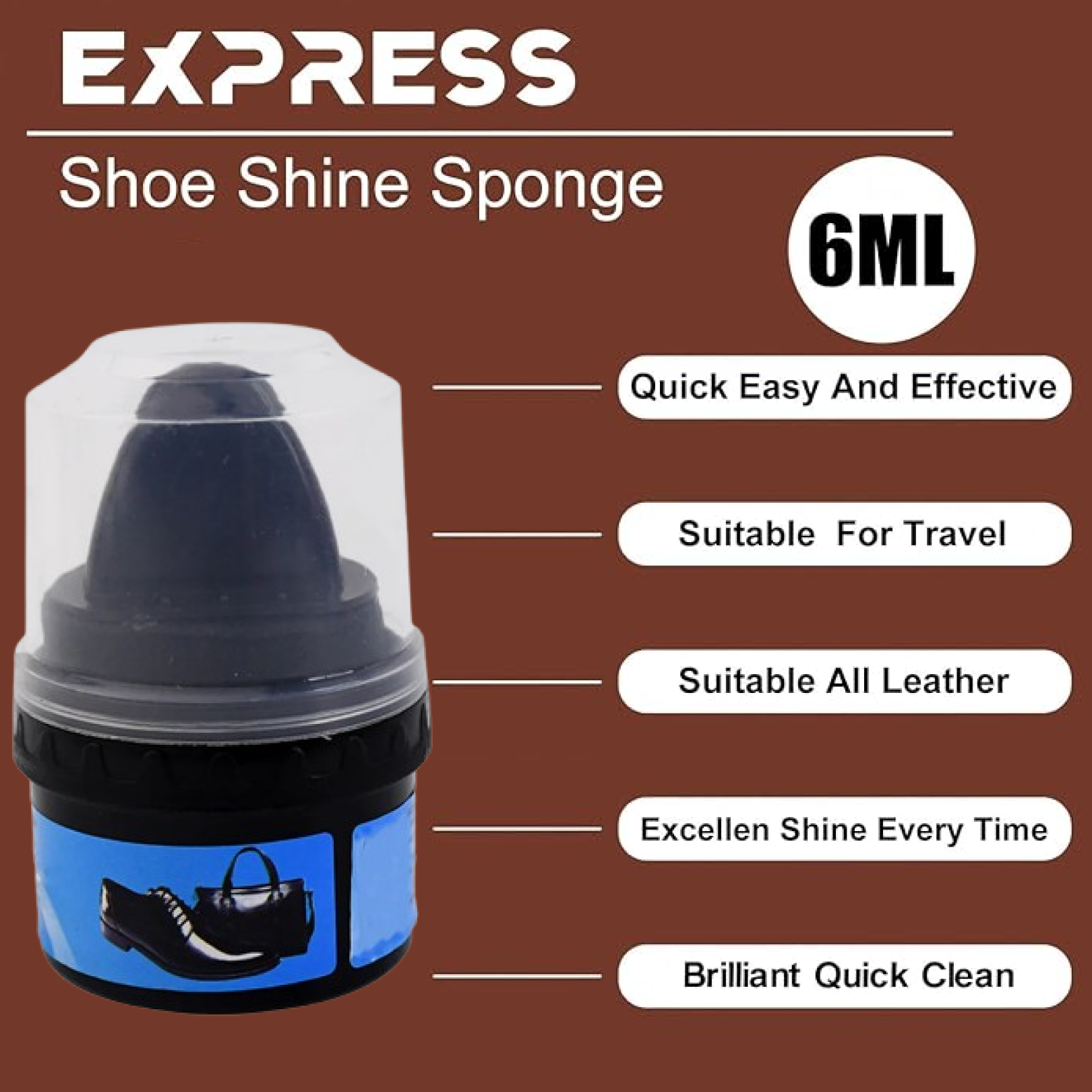 Shoe Shine Sponge – Instant Shine & Travel-Friendly Polish Secondary image