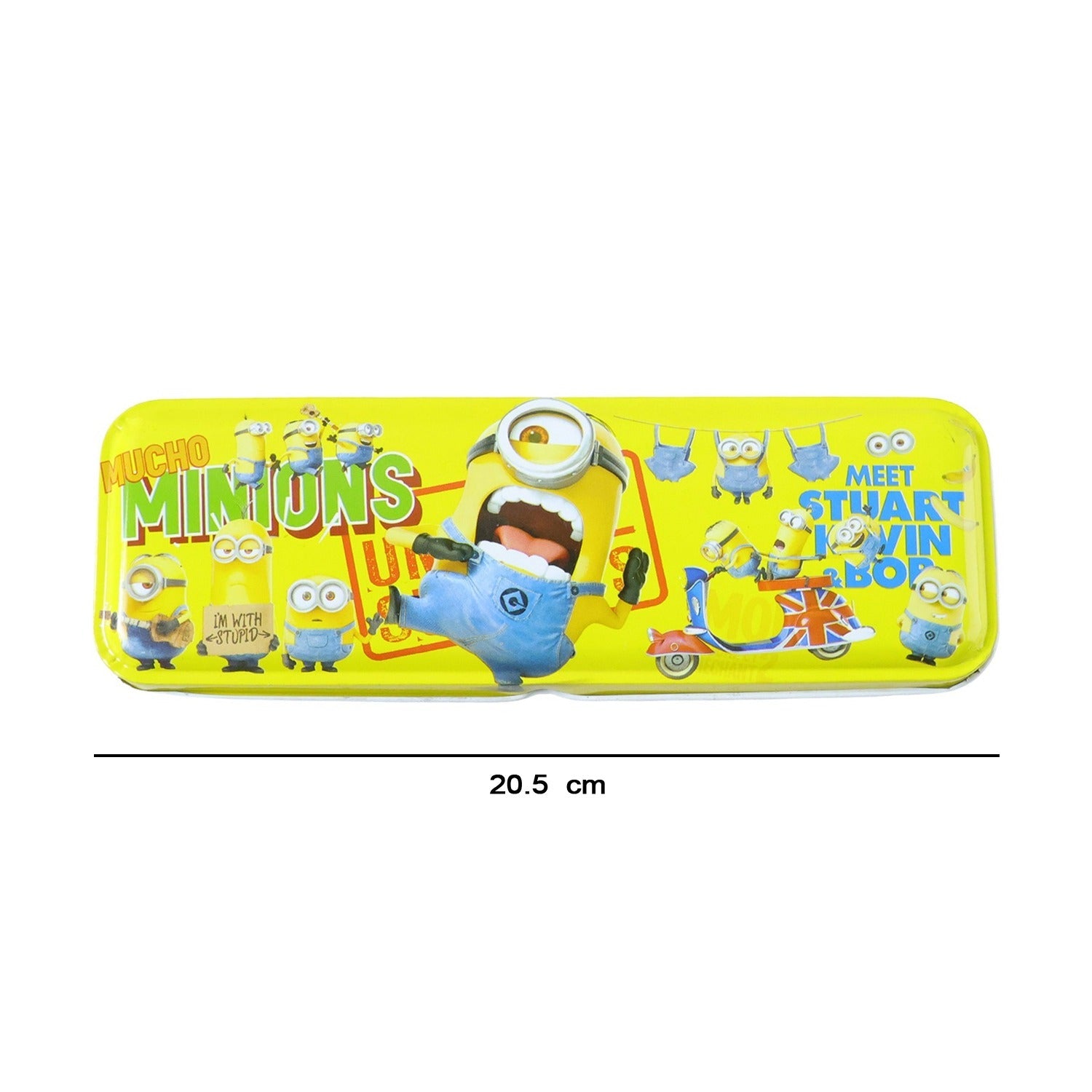 Cartoon-themed Metal Pencil Box – Cute & Durable School Storage Secondary image
