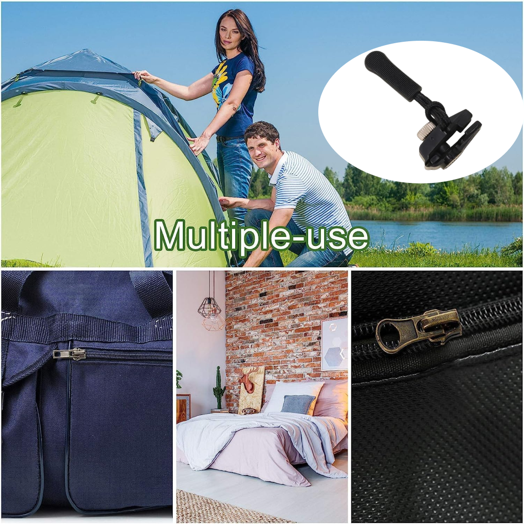 Detachable Zipper Slider – Universal Repair Kit | BoltForce Secondary image