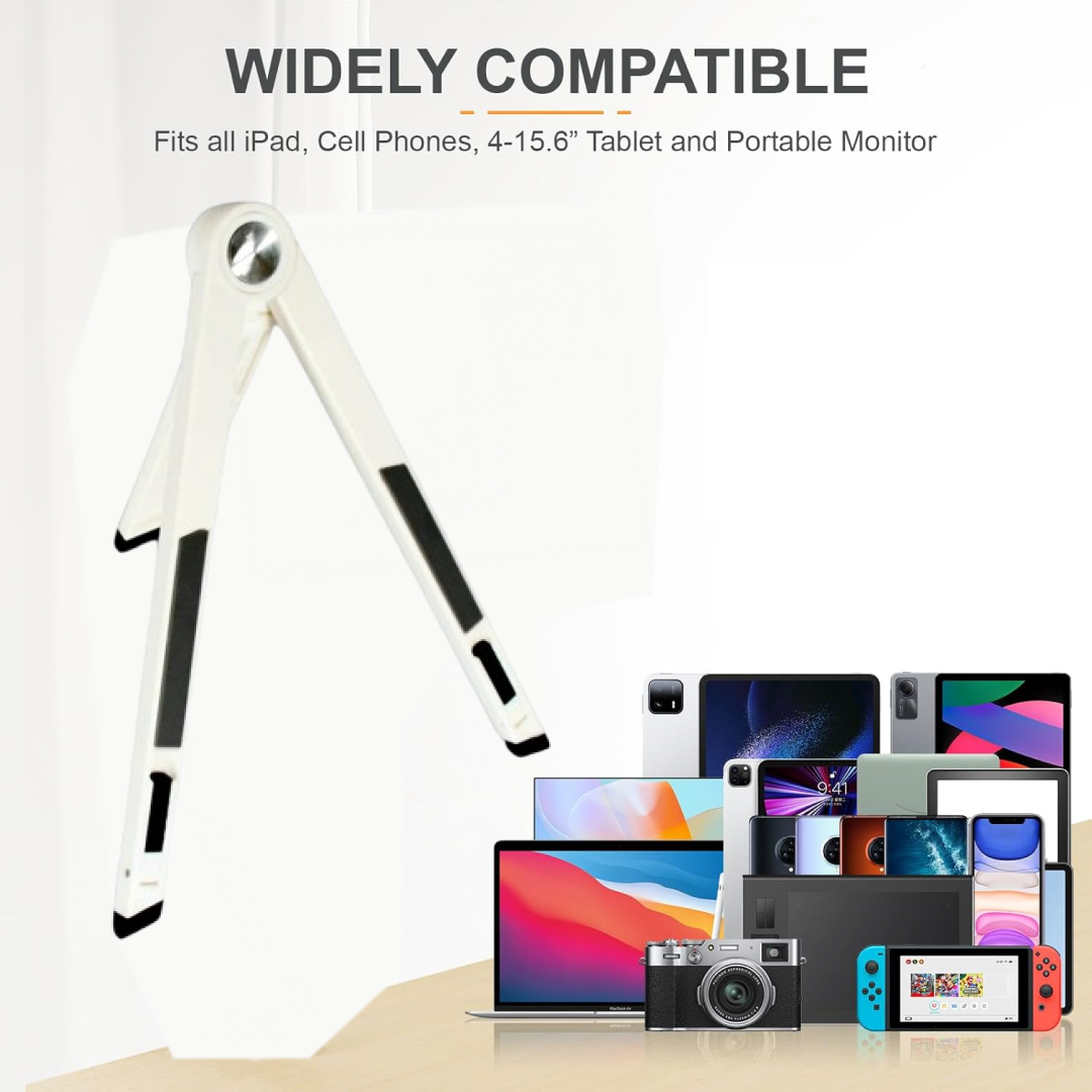Foldable Tablet Stand – Adjustable & Portable | Gambit Secondary image