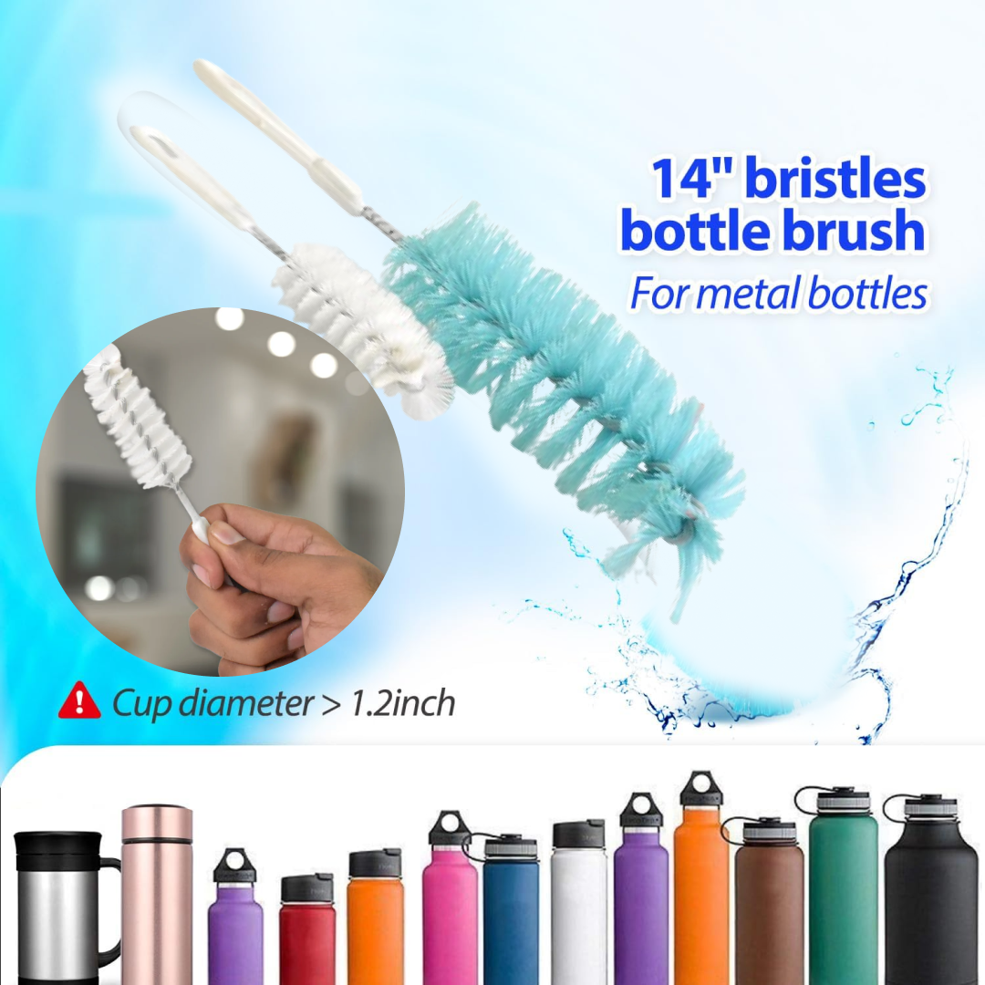 Bottle Cleaning Brush – Long Handle for Jars & Bottles | Pro Clean Secondary image