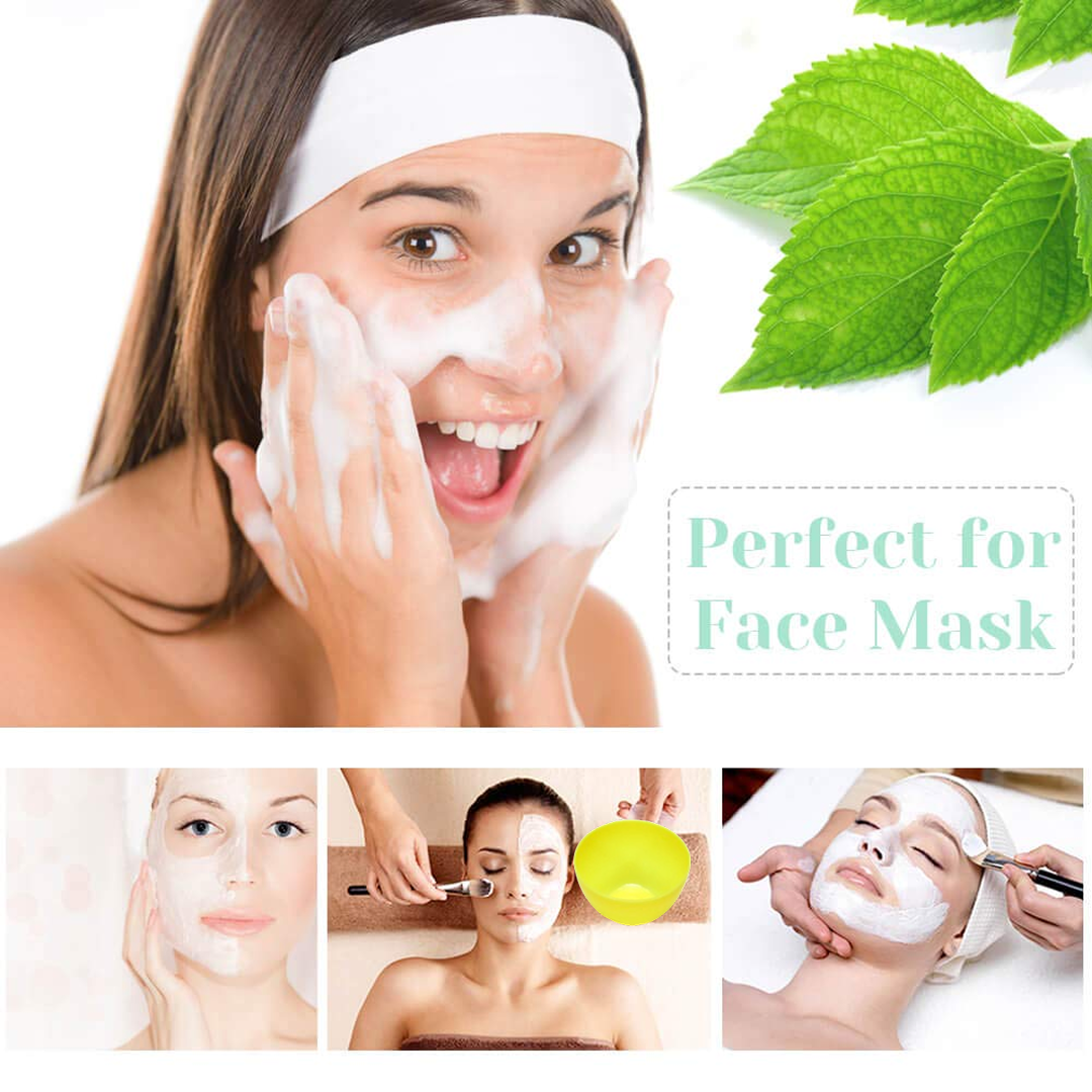 Facial Mask Bowl Set – 6-Piece Skincare Mixing Kit | GlowForm Secondary image