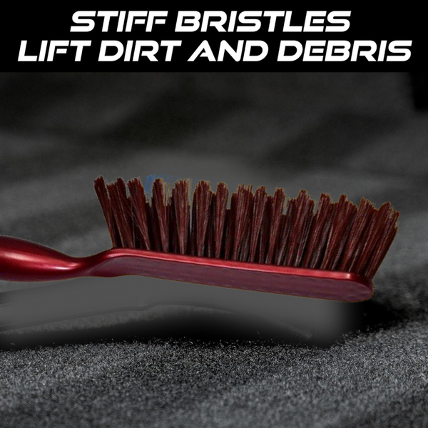 Hand holding the ergonomic Velvet Wipe Car Cleaning Duster Brush.