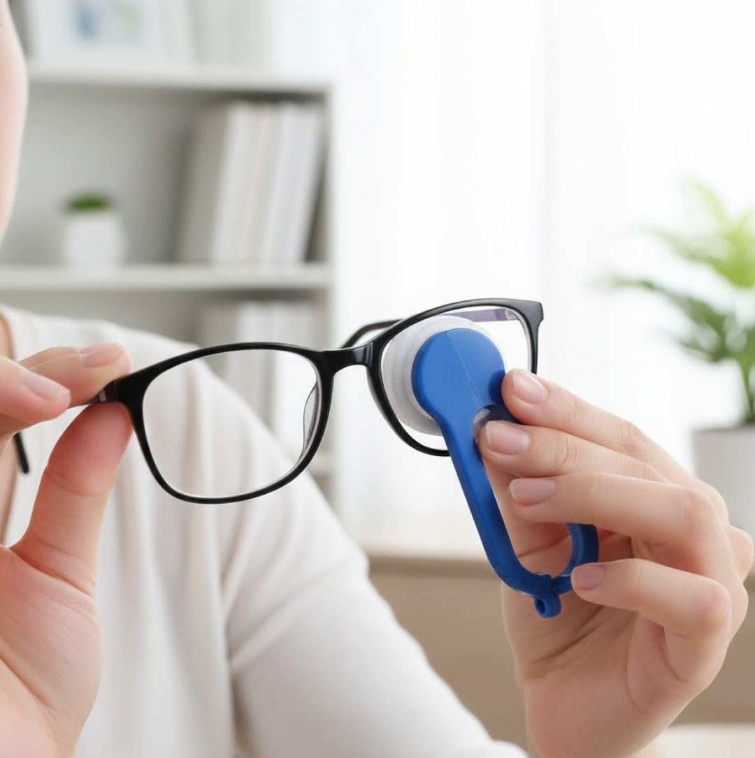 Eyeglass Cleaner – Portable Microfiber Lens Tool | Storenzo Secondary image