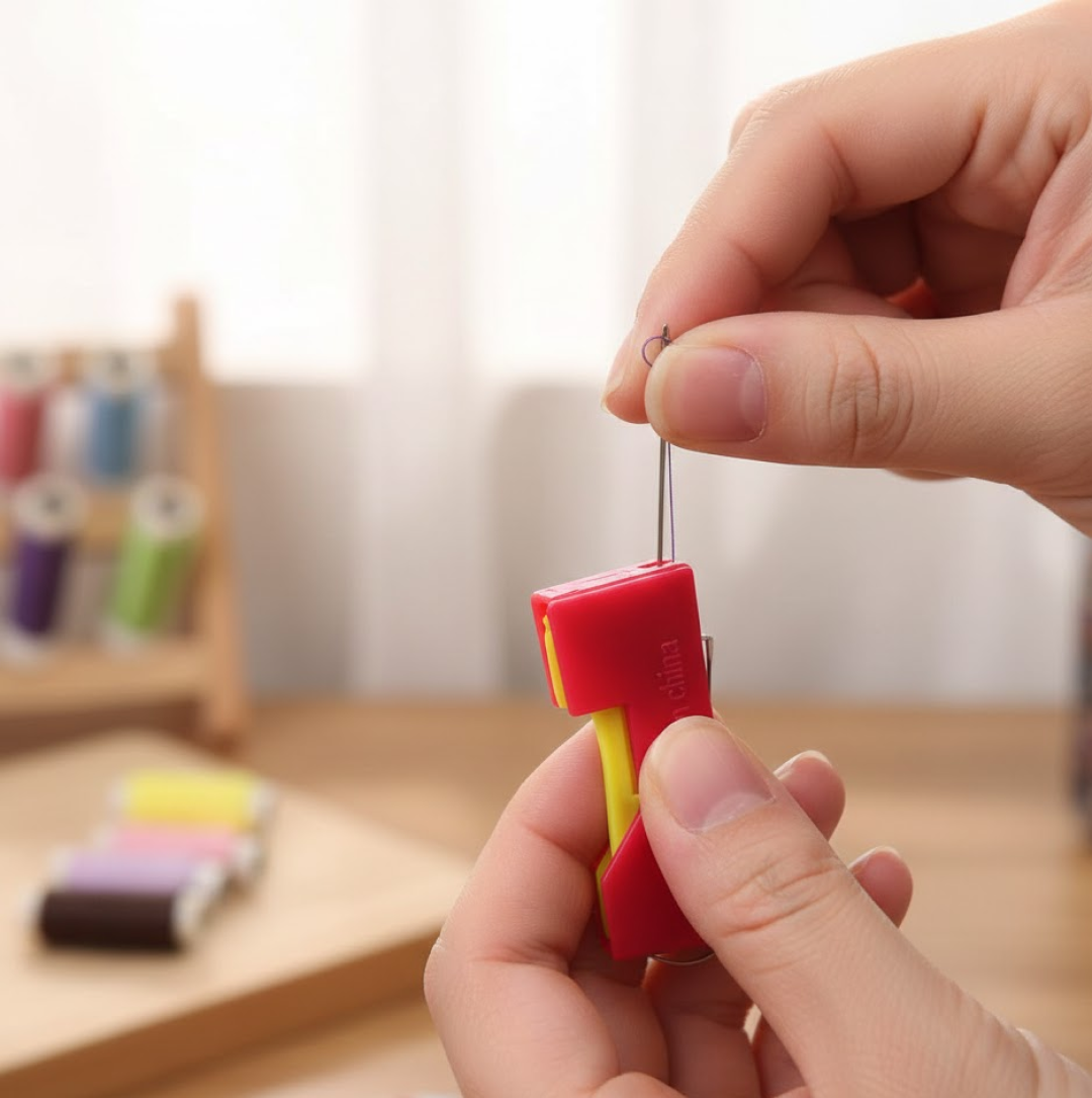 Automatic Needle Threader – Easy Sewing Aid for Vision Impaired | storenzo Secondary image