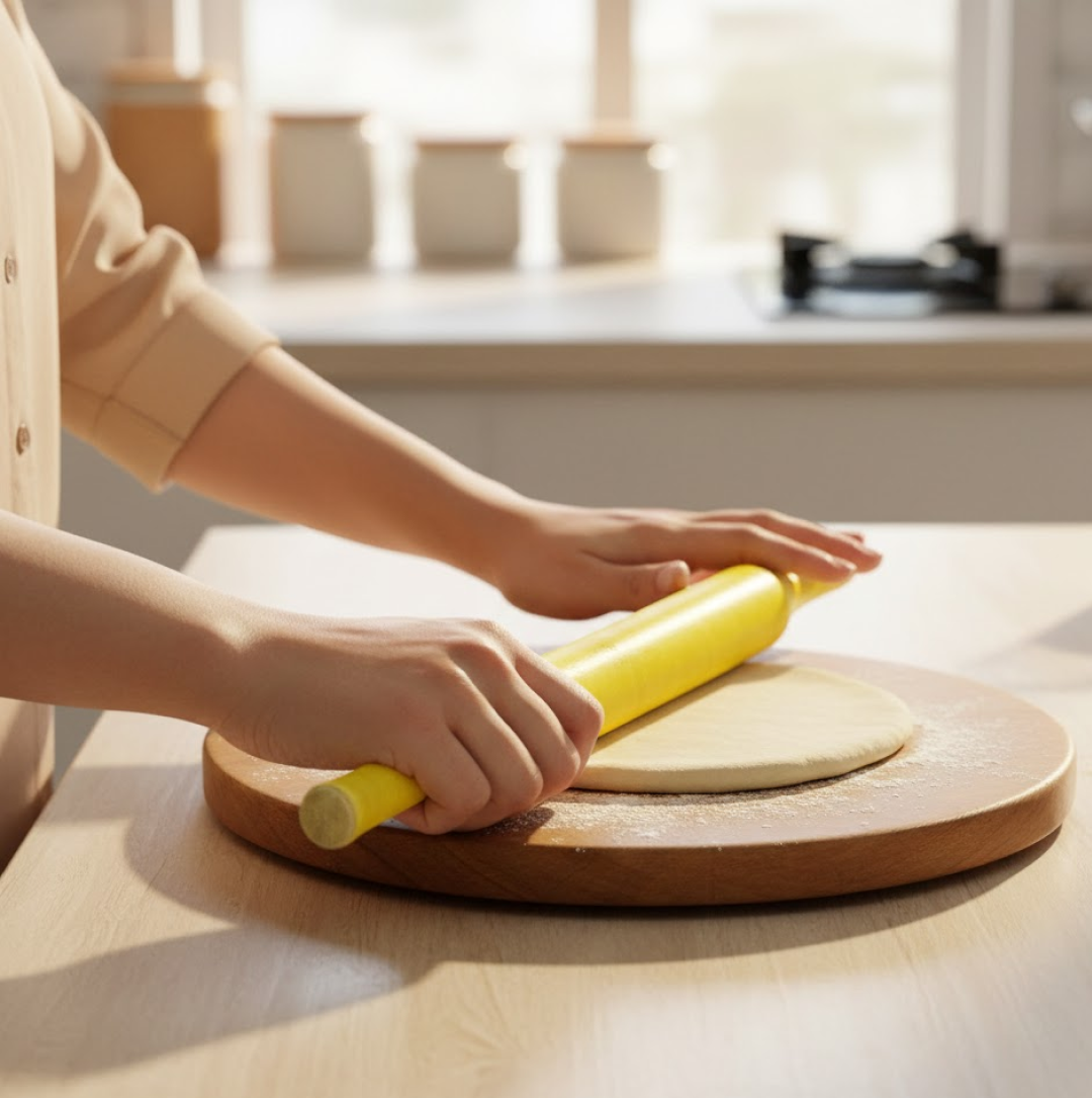 Bombay Belan – Premium Wooden Roti Maker for Home | Dabster Secondary image