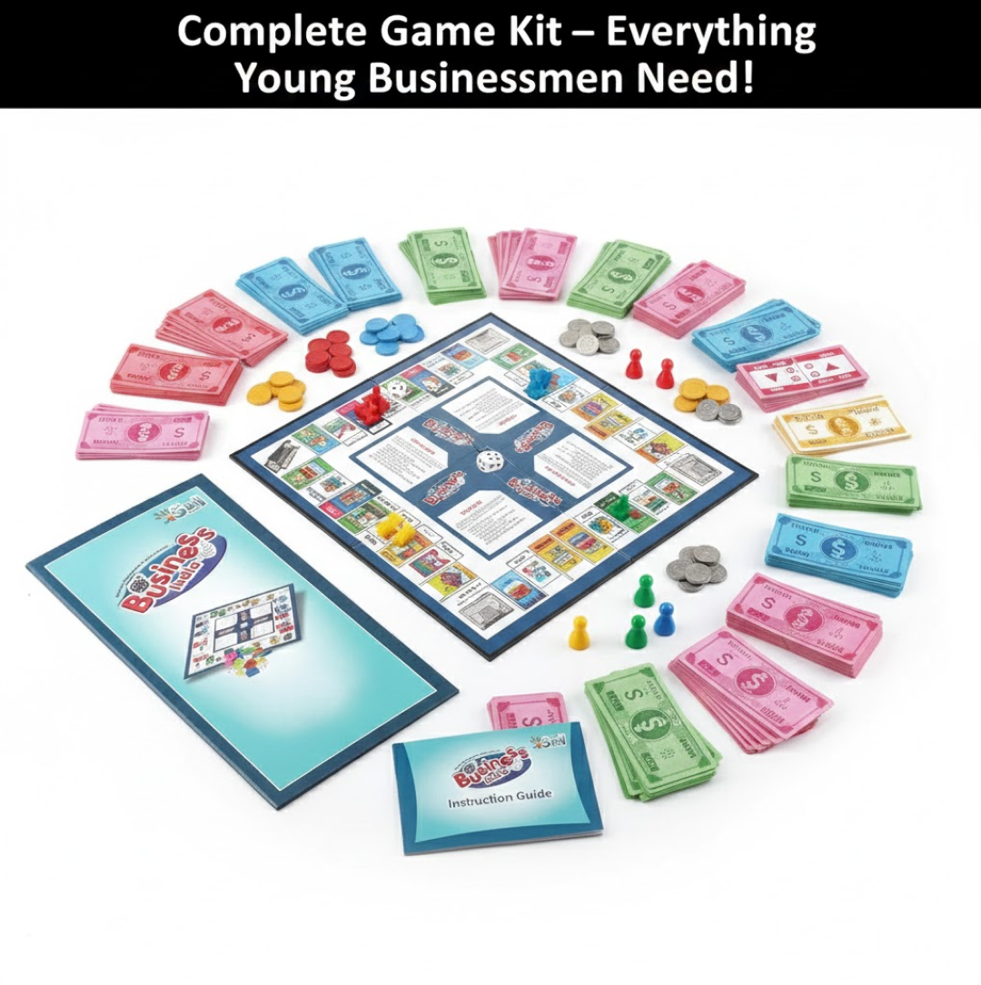 Business Board Game for Kids – 5-in-1 Educational Fun | Aditi Secondary image