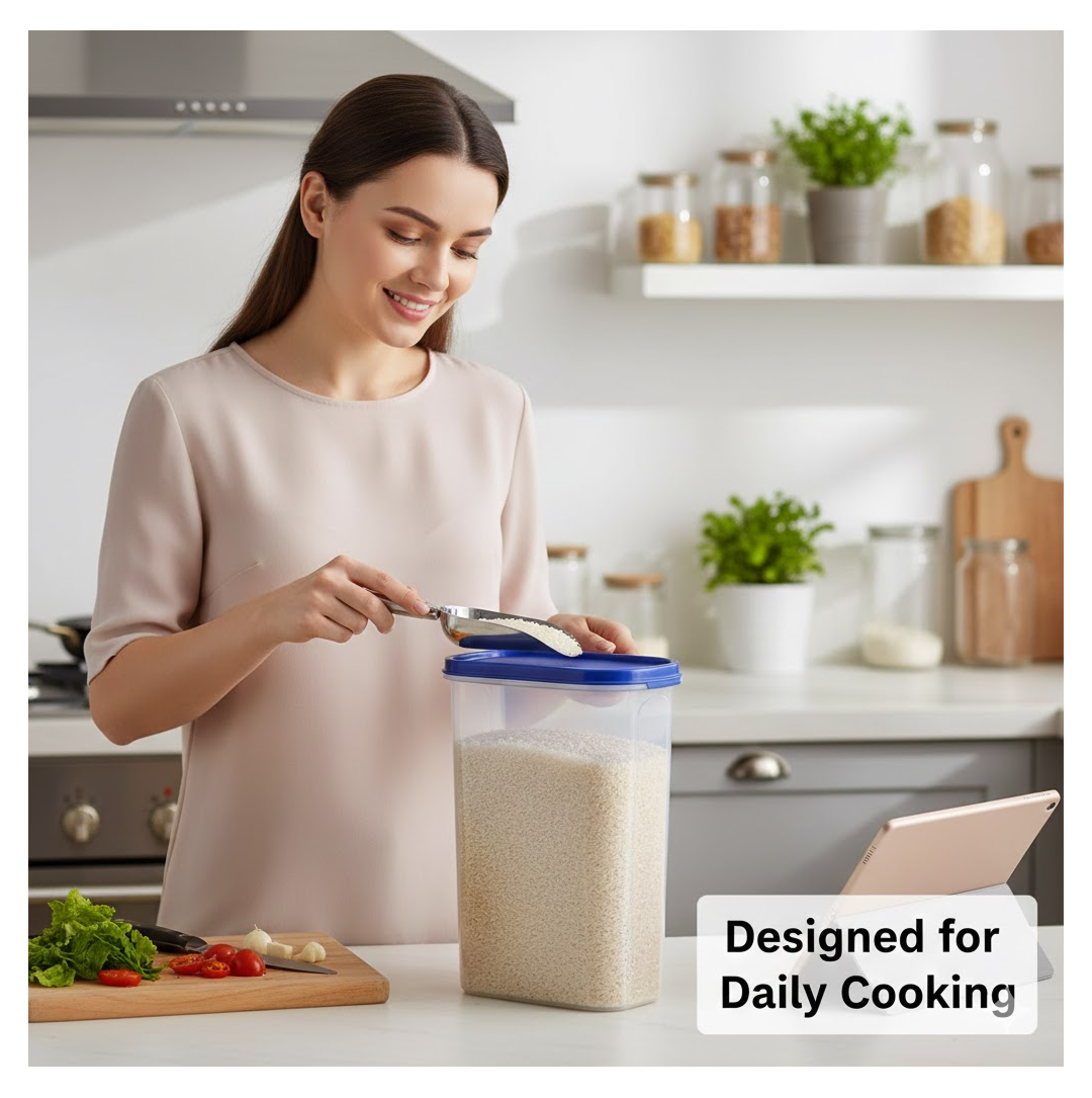 Airtight Food Storage Container – 2000ml, BPA-Free | Organivo Secondary image