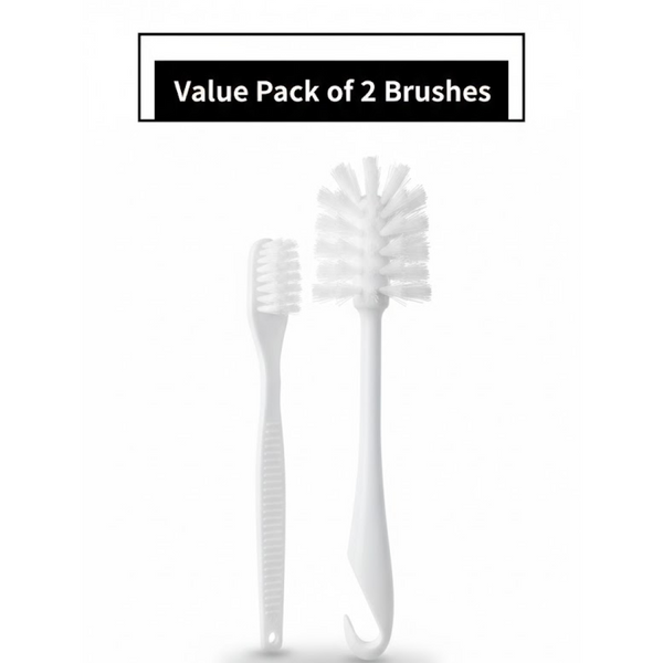 Close-up of brush bristles showing durability