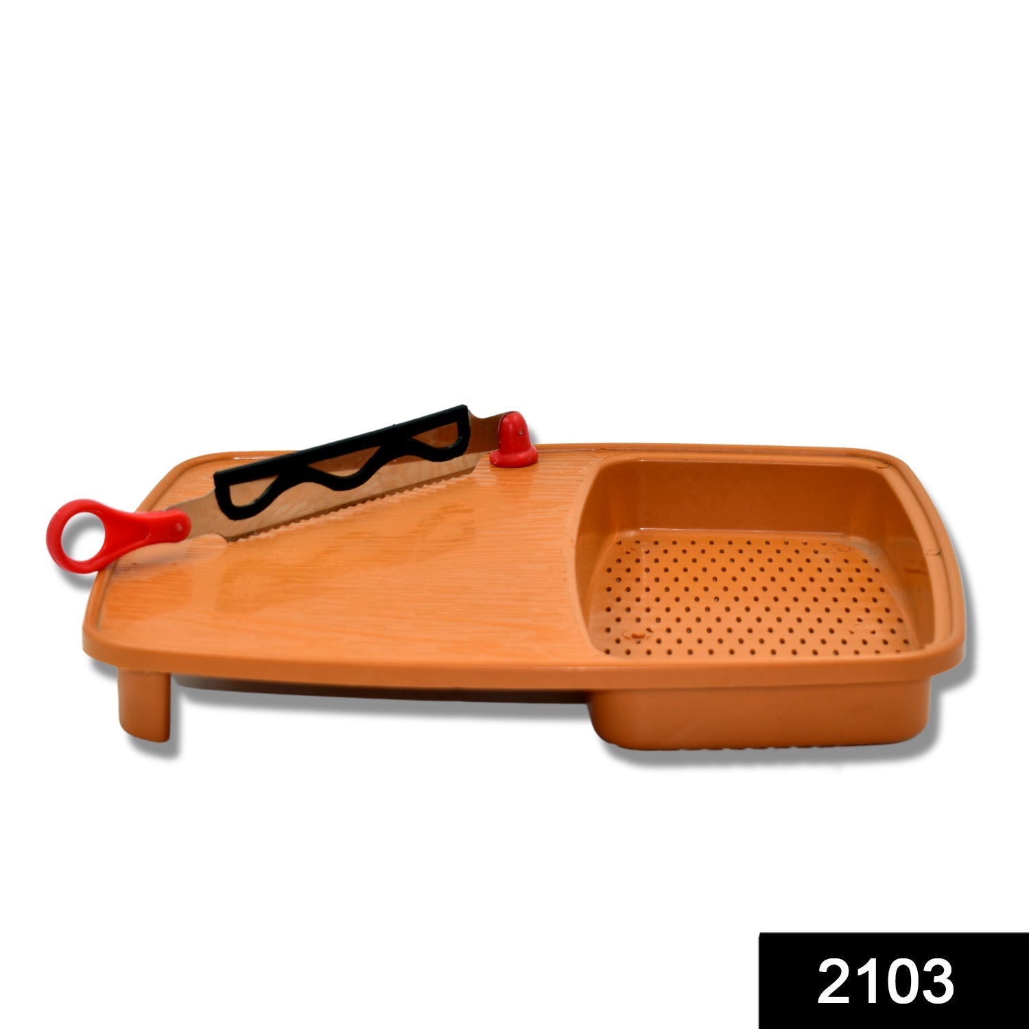 Plastic Cutting Board – Non-Slip with Holder | Secondary image