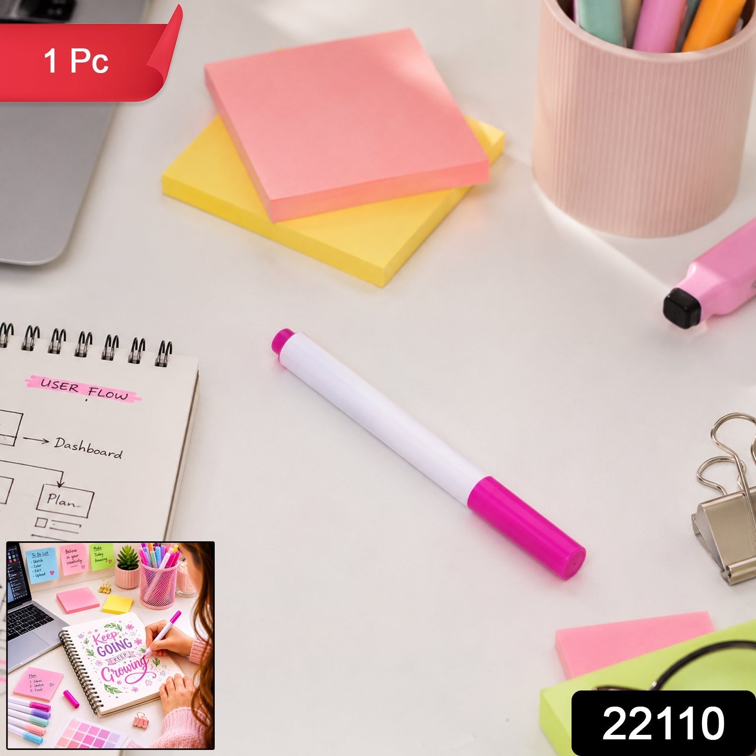 Fine Tip Marker Pen – Precise, Vibrant & Quick-Drying Ink Secondary image
