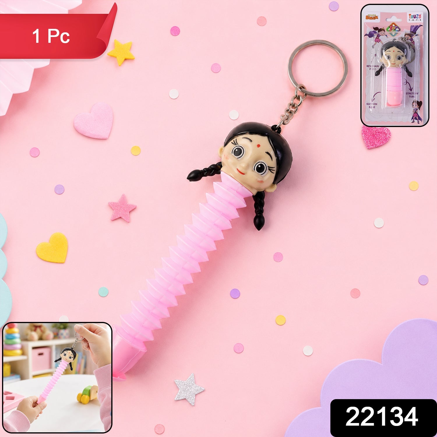 Pop Tube Sensory Fidget Toy – Stretch, Twist & Pop for Kids Secondary image