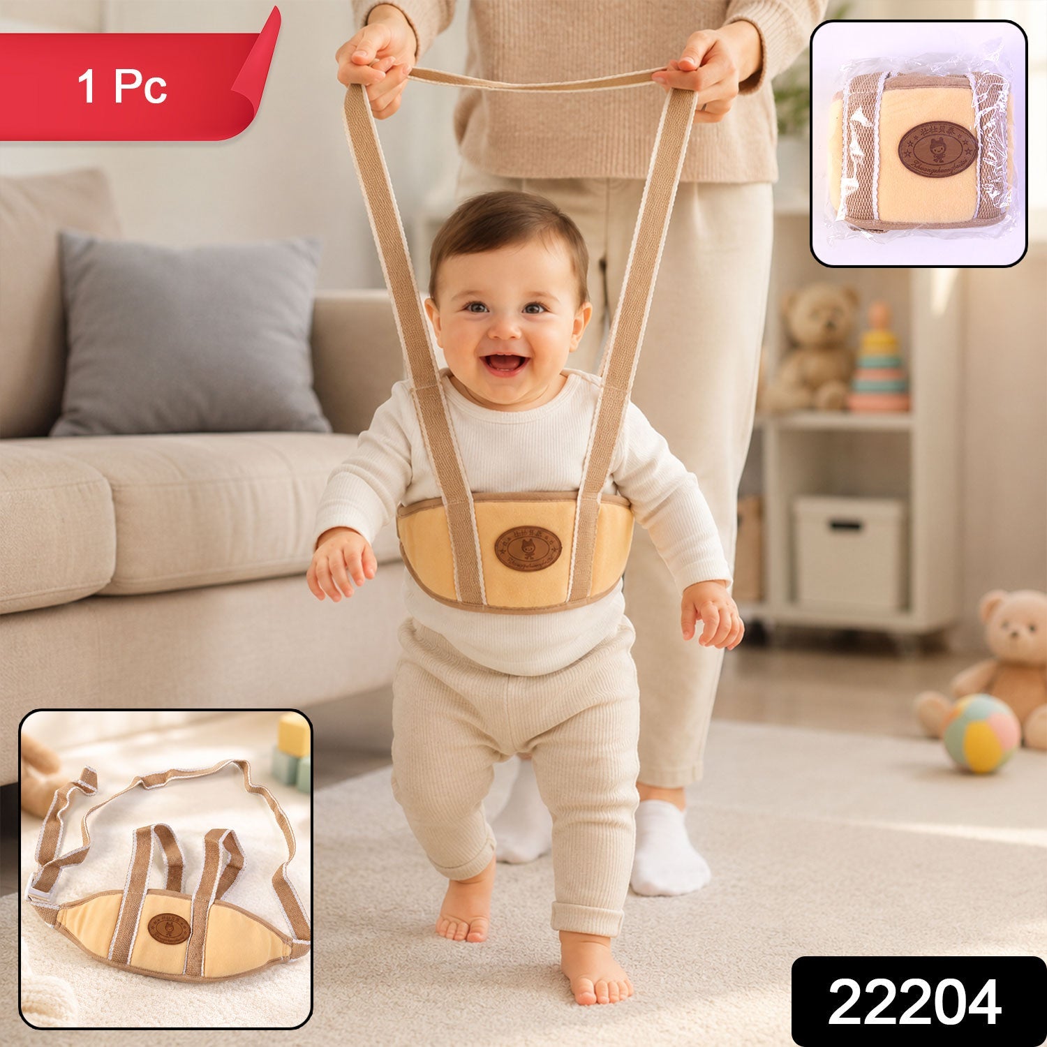 Baby Walking Support – Adjustable First Steps Harness Secondary image