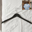 Premium cloth hanger with metal hook, supports shirts and coats