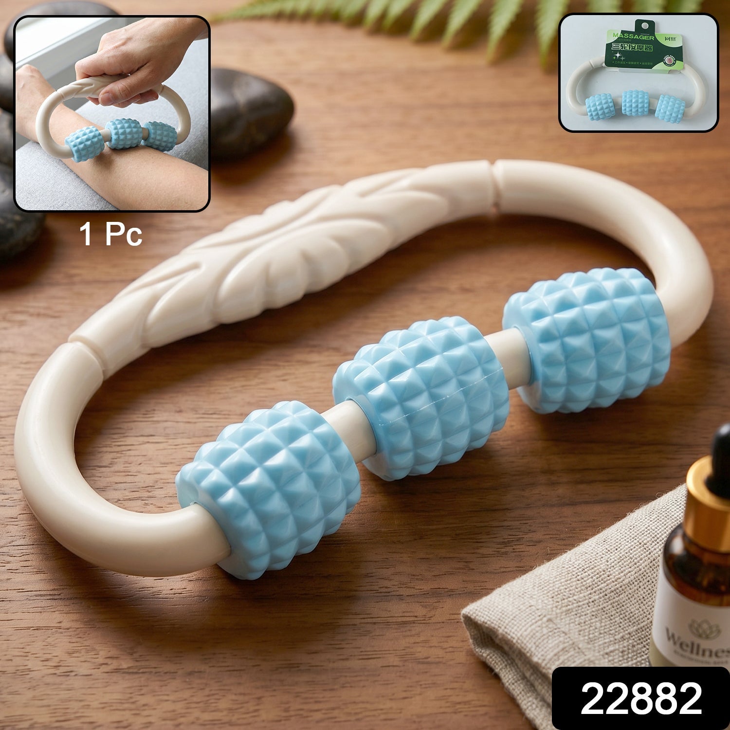 Muscle Relief Roller – Handheld Body Massager for Relaxation and Recovery Secondary image