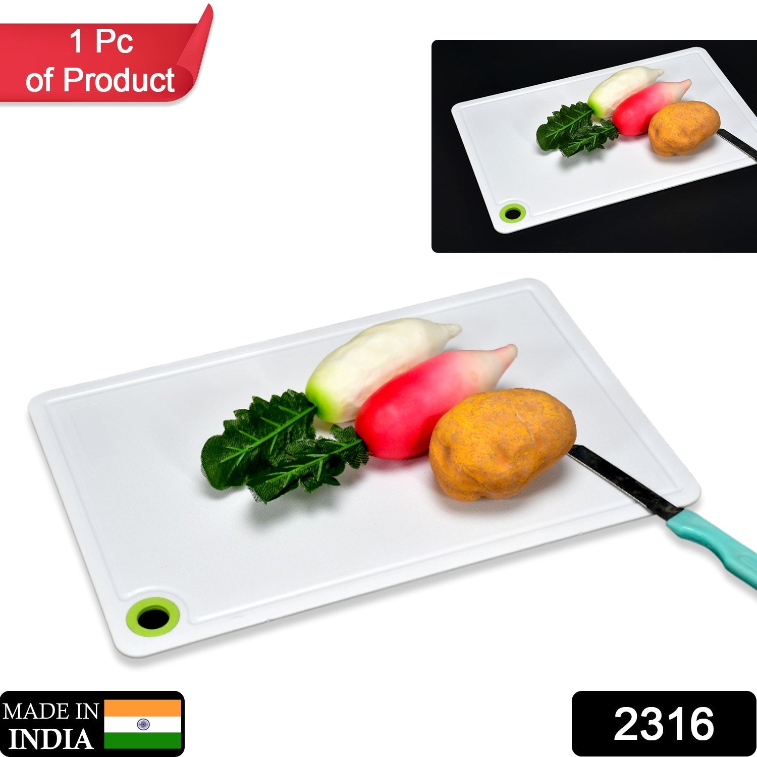 Plastic Chopping Board – Durable Kitchen Cutting Board | Pro Clean Secondary image