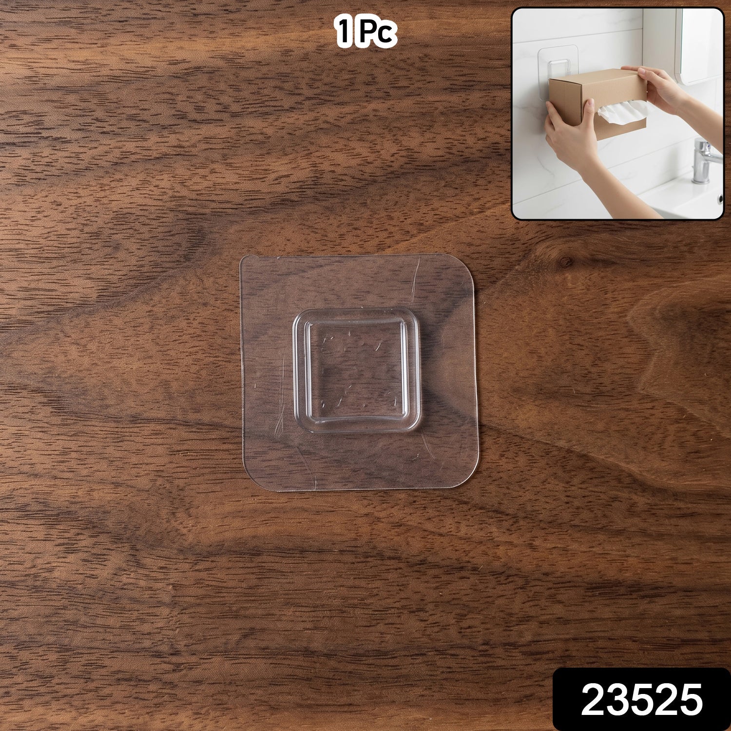 Self-Adhesive Wall Hook No Drill Mount for Home & Office Secondary image