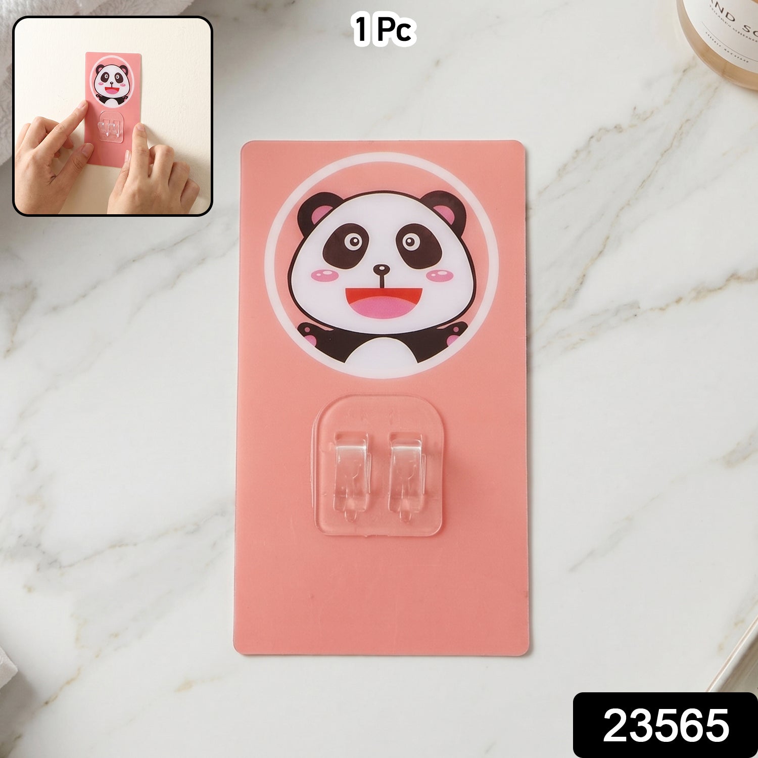 Cartoon Adhesive Wall Hook – Strong Hold & No Drilling required Secondary image