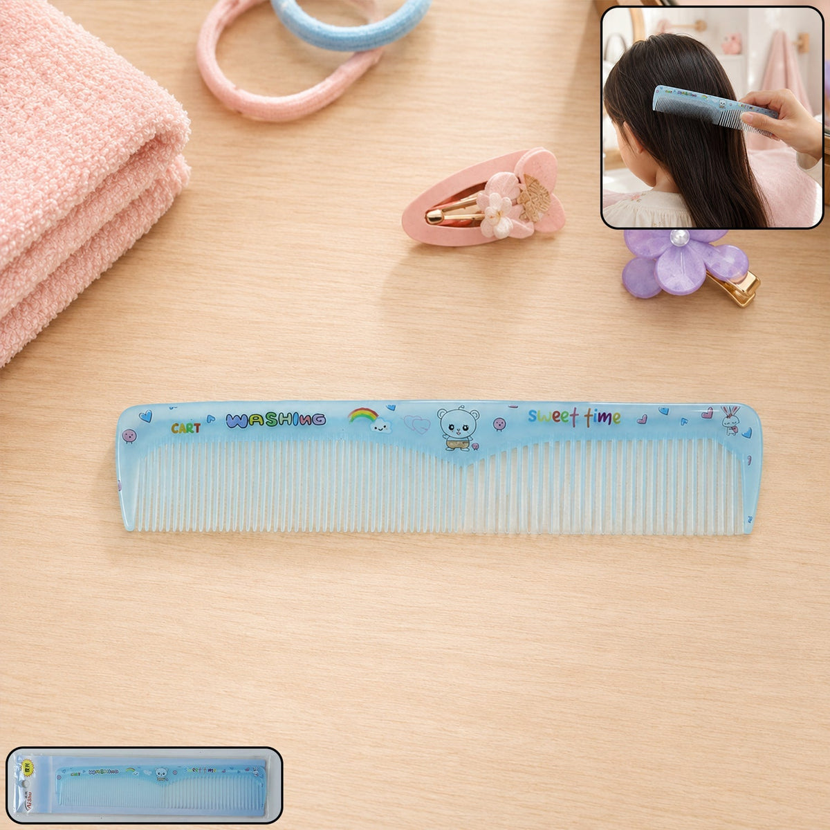 Anti-static hair styling and grooming comb for men and women Main image