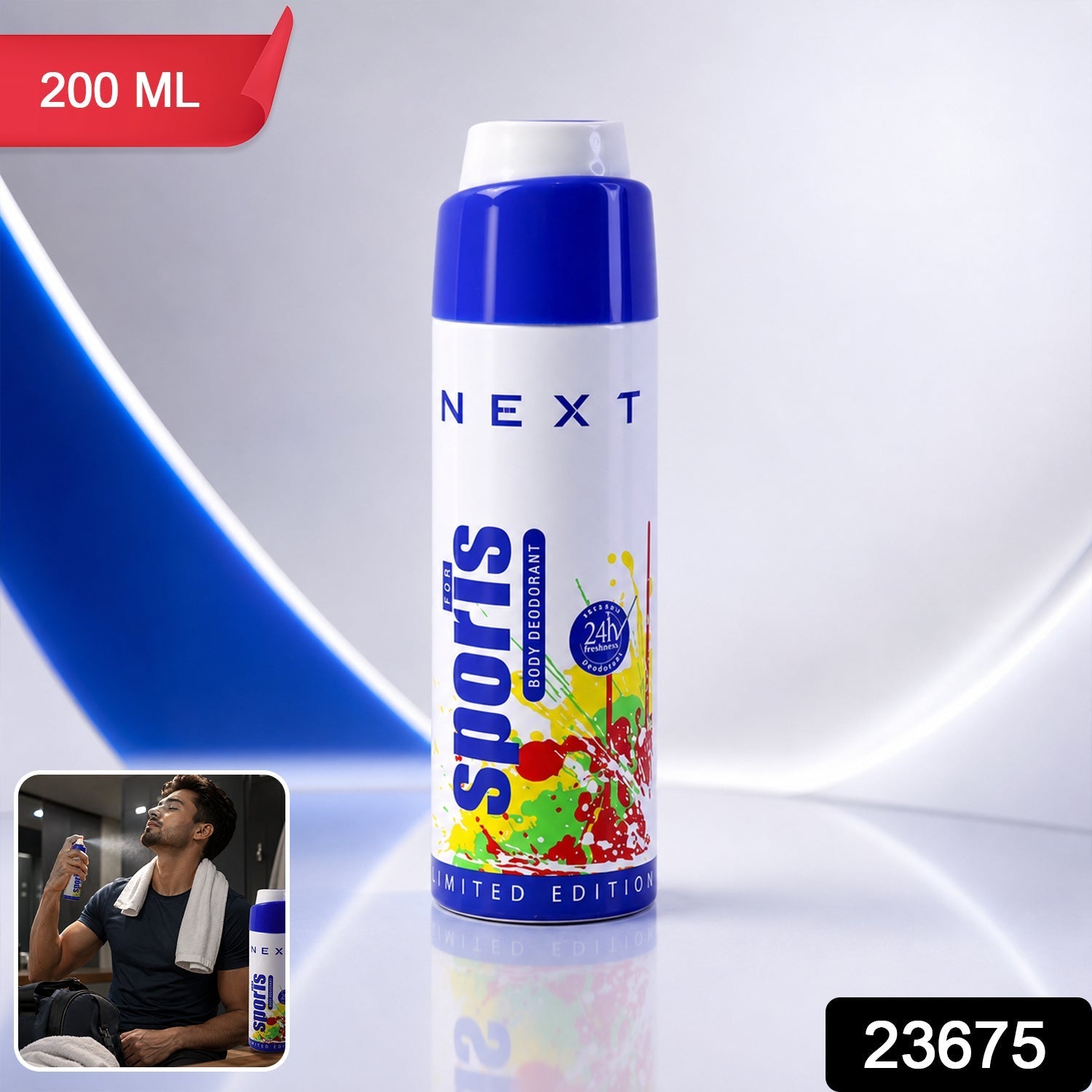 Body Spray for Men – Long-Lasting Freshness & Sports Scent Secondary image