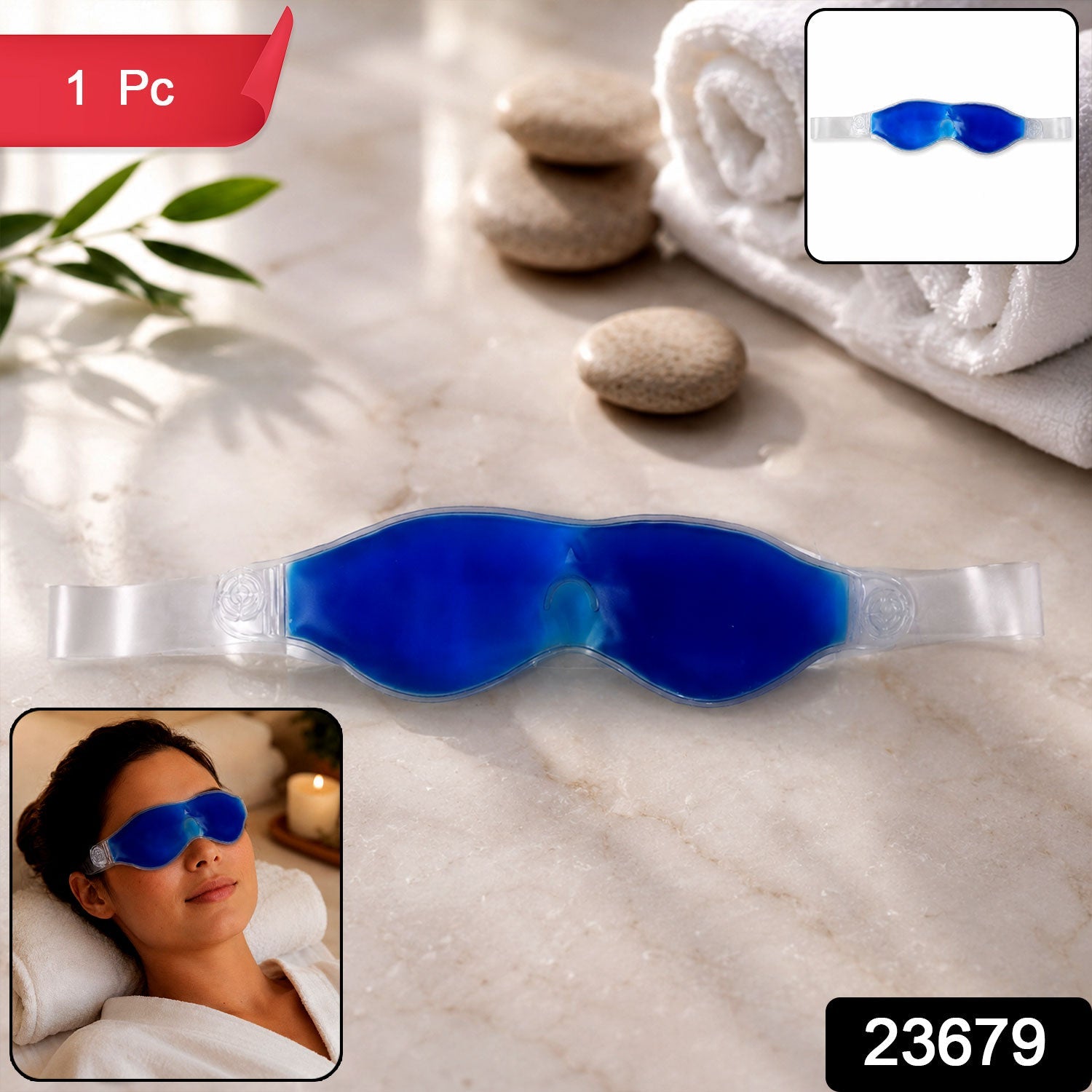 Cooling Gel Eye Mask – Instant Relief & Puffy Eye Reduction Secondary image
