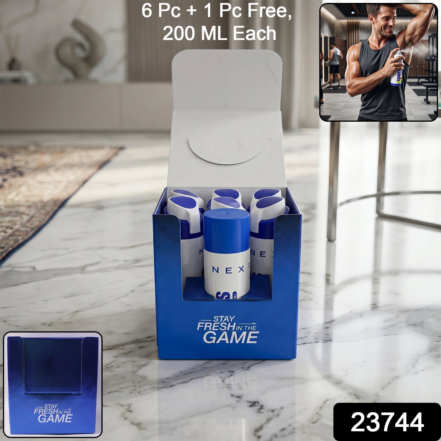 Body Spray Deodorant – Long Lasting Sport Fragrance for Men Secondary image