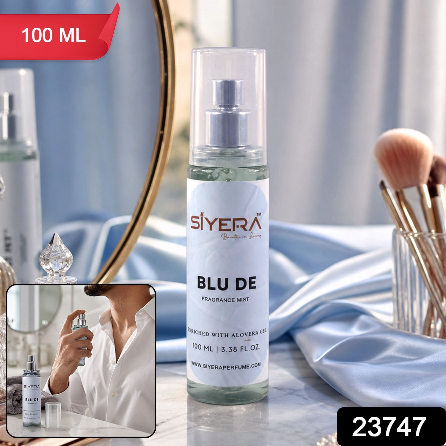 Aloe Vera Body Mist – Long Lasting Refreshing Fragrance for All Secondary image