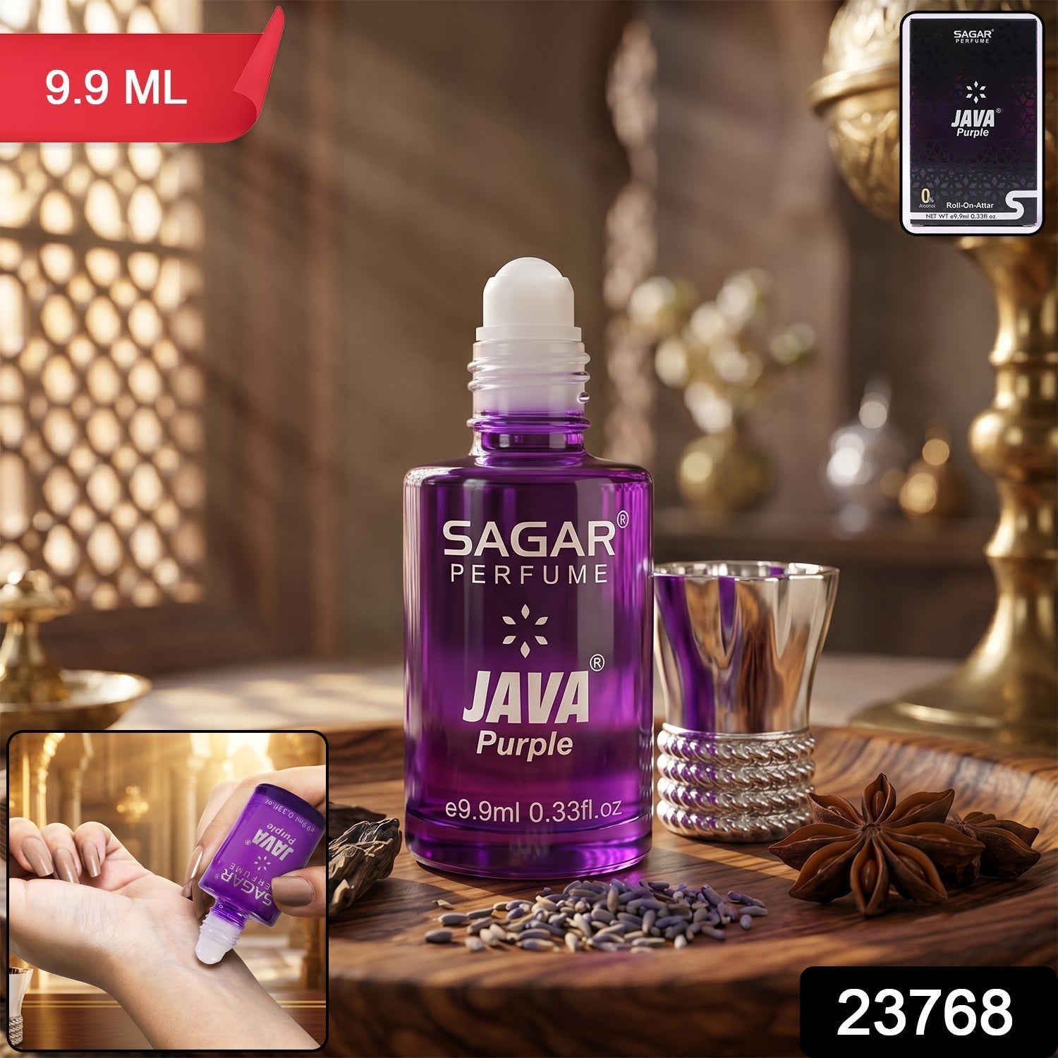 Alcohol-Free Perfume Oil – Long Lasting Unisex Fragrance in 9.9 ml Secondary image