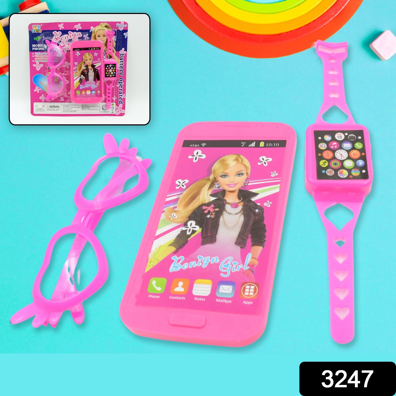 Barbie Musical Phone – 3-in-1 Play Set for Girls | Gamevana Secondary image