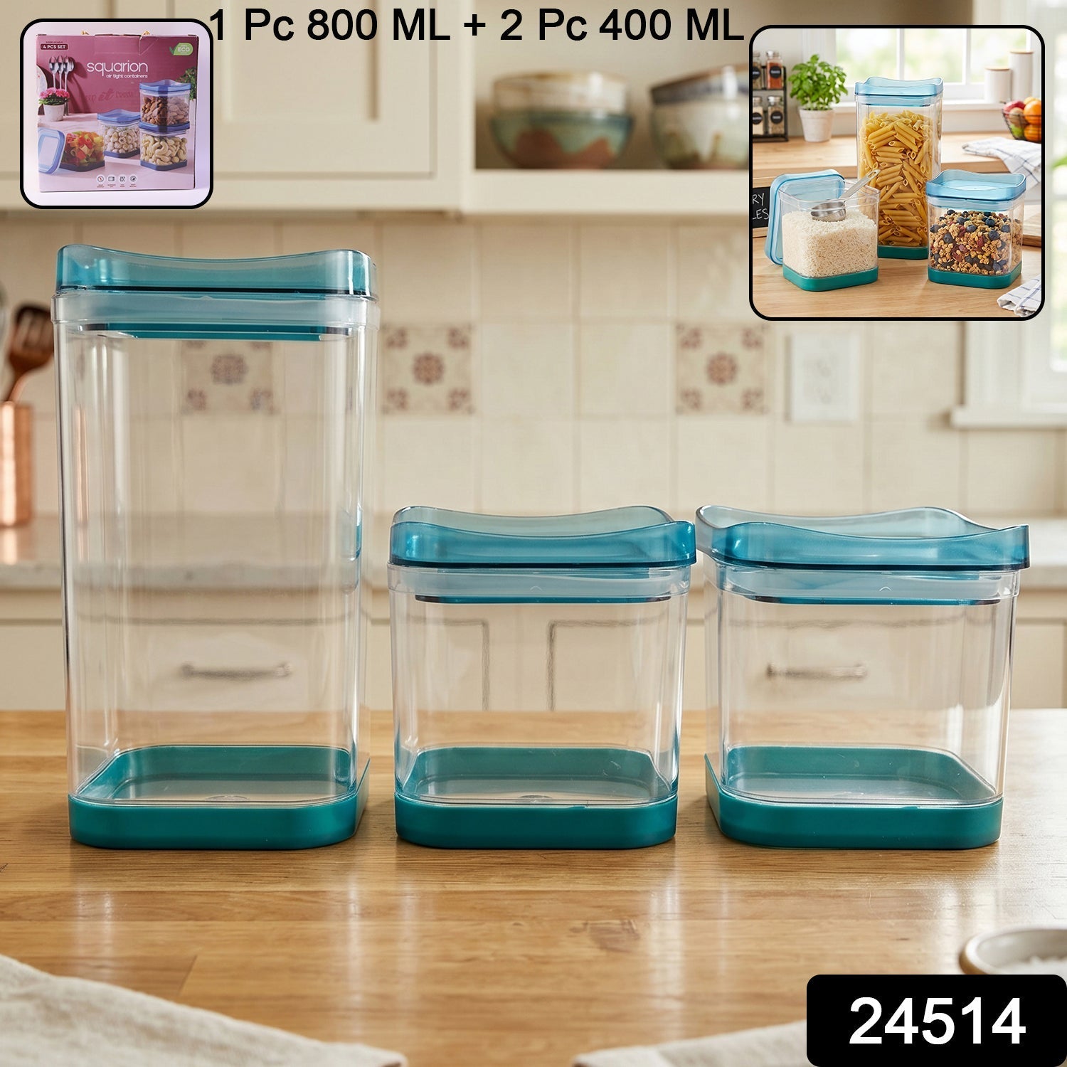Airtight Food Storage Containers – Space-Saving & Leak-Proof Design Secondary image