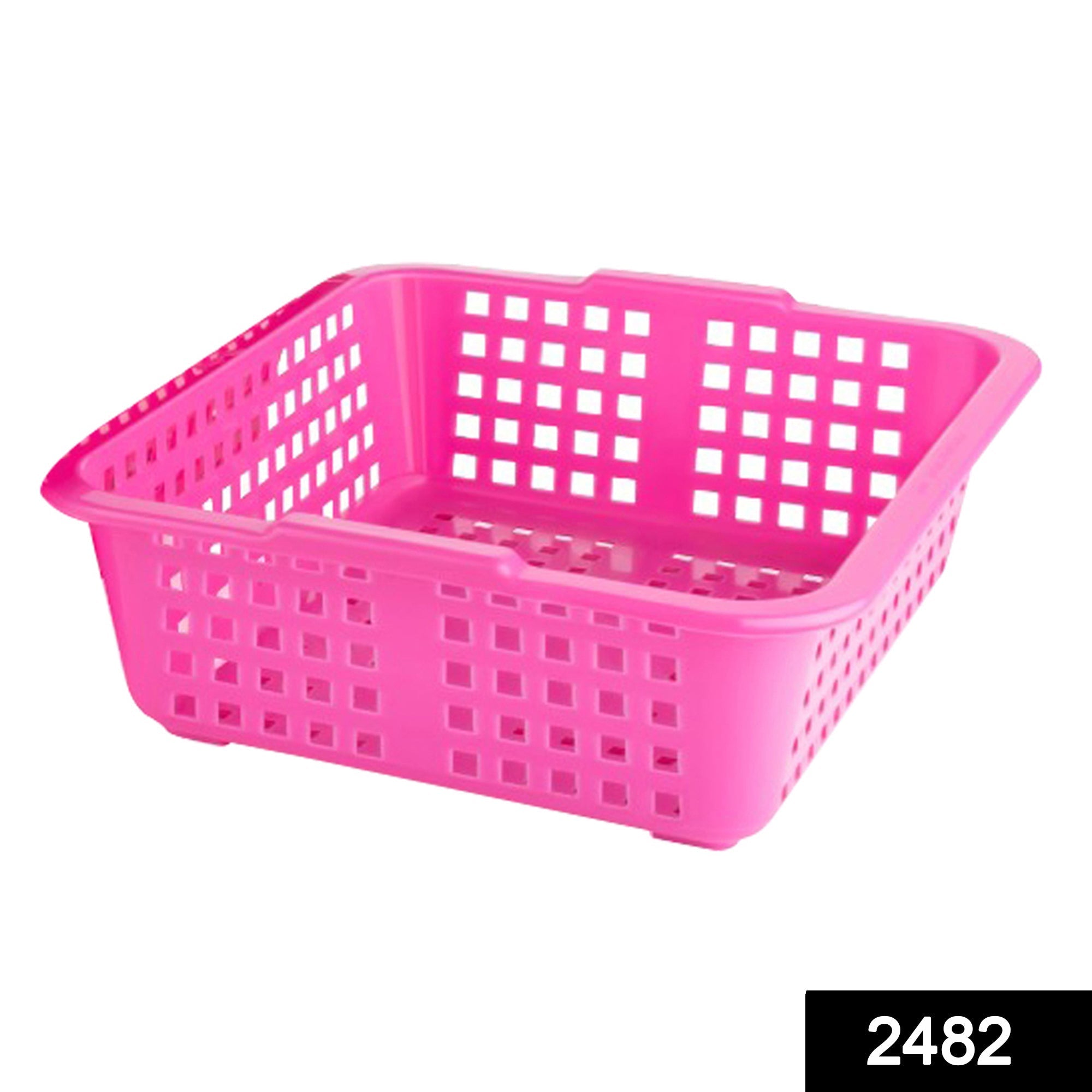 Plastic Fruit Basket – Medium Cane Style Storage & Decor | Tidy Table Secondary image