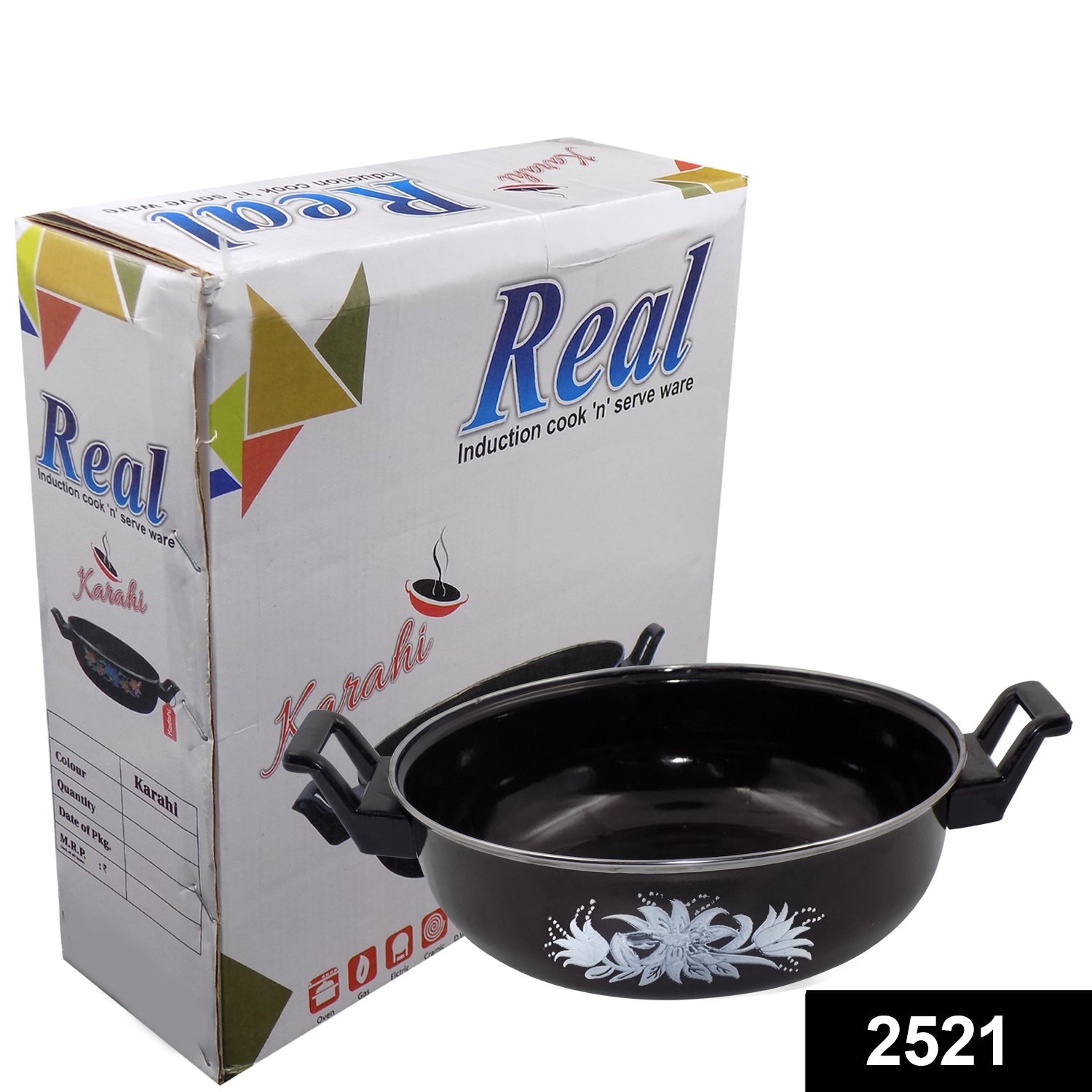Cast Iron Kadai – Traditional 14 Inch Durable Pan | Indo Glow Secondary image
