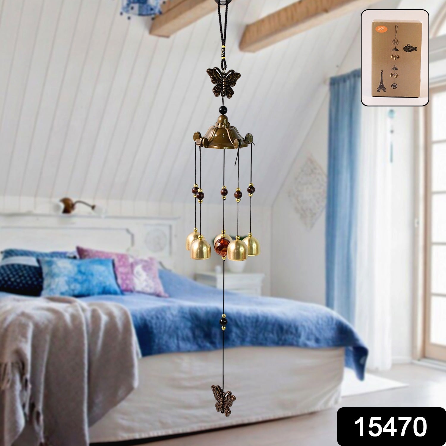 Outdoor Decorative Wind Chimes – Soothing Garden Bell Secondary image