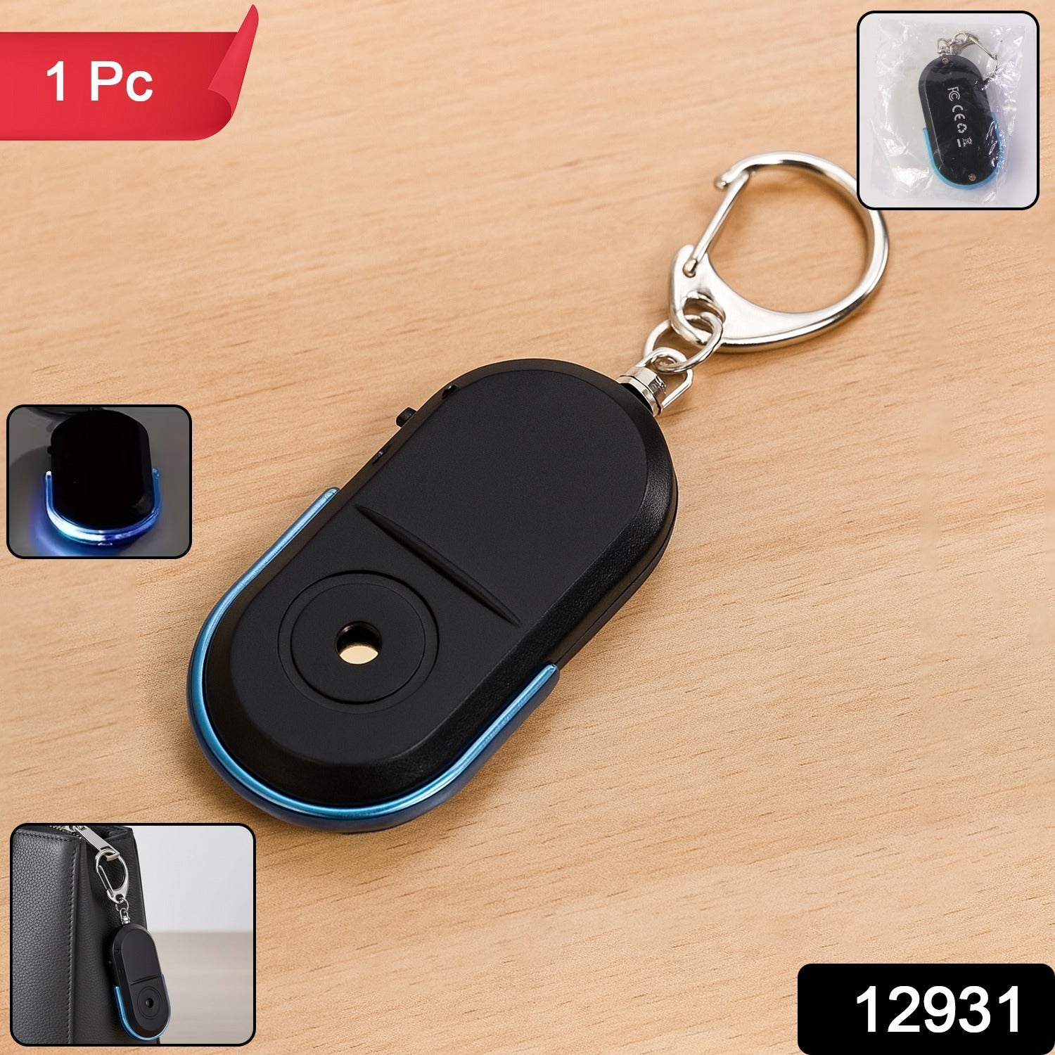 Personal Safety Alarm Keychain – Loud Emergency Siren & LED Light Secondary image