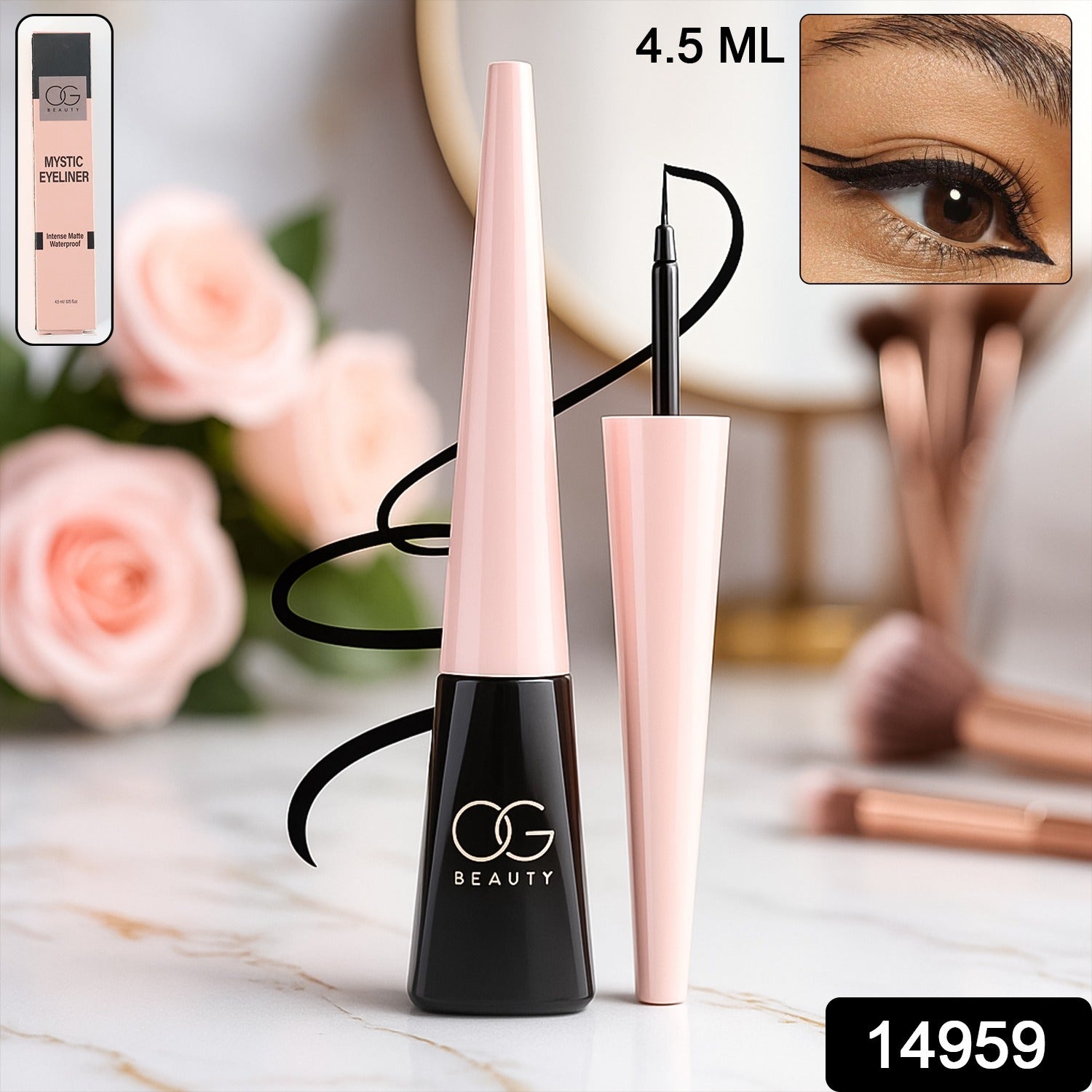 Matte Liquid Eyeliner – Intense, Waterproof & Long-Lasting Secondary image