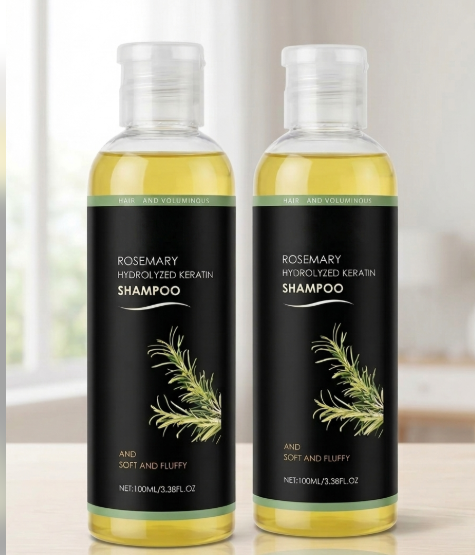 Rosemary Hydrolyzed Keratin Shampoo (Pack of 2) Secondary image