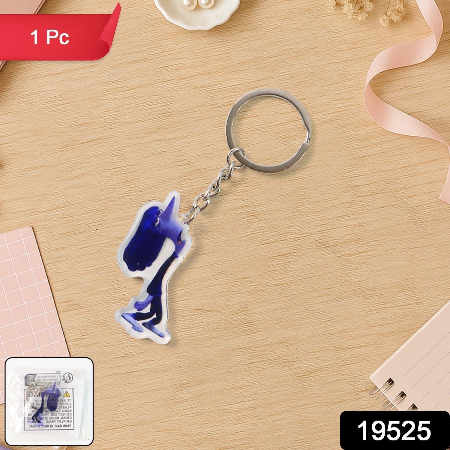 Cartoon Character Acrylic Keychain – Durable & Stylish Accessory Secondary image
