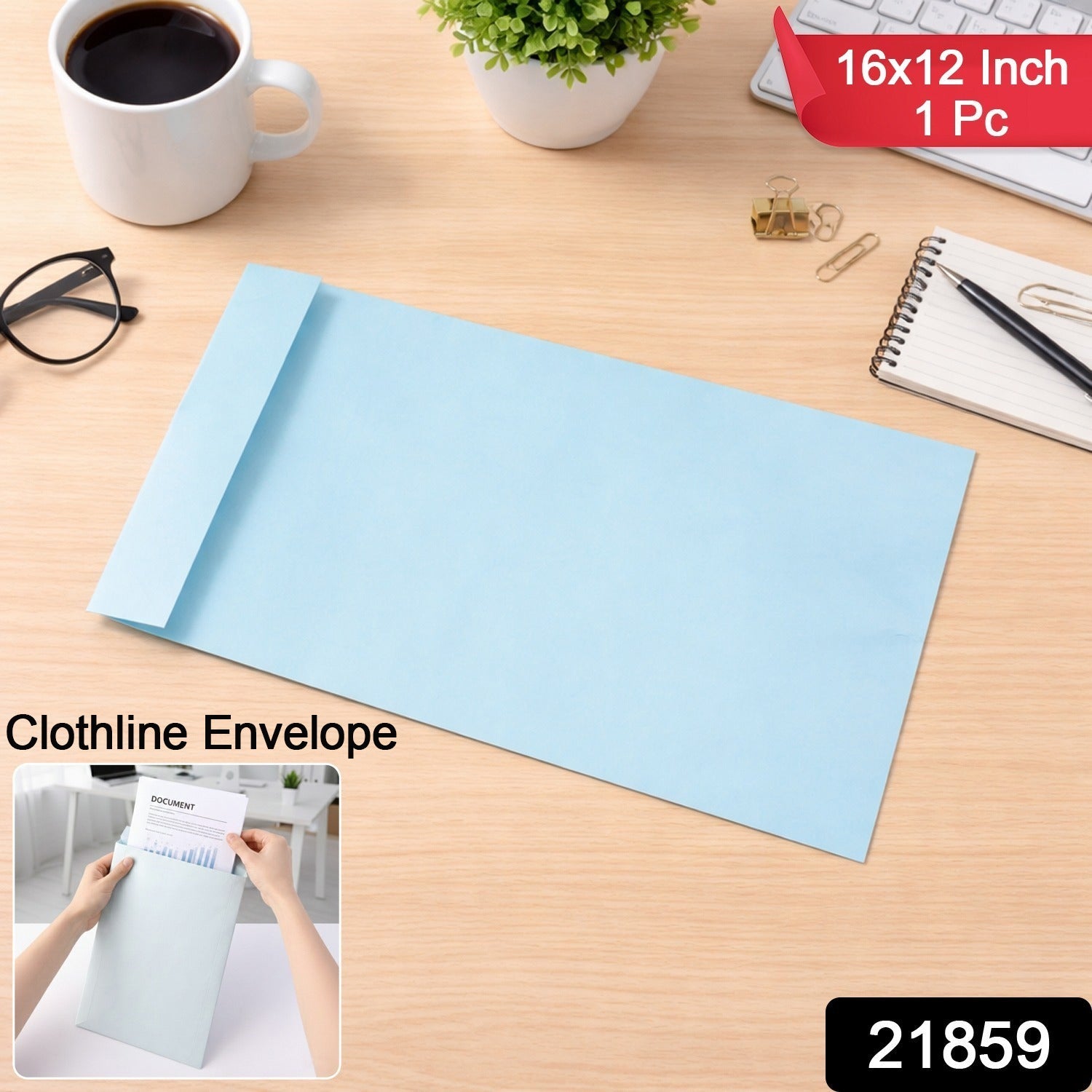 Extra Large Card Envelope – Durable Self-Seal Closure for Legal Documents Secondary image