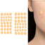 GlowForm hydrocolloid pimple patches sheet with tea tree oil for acne treatment.