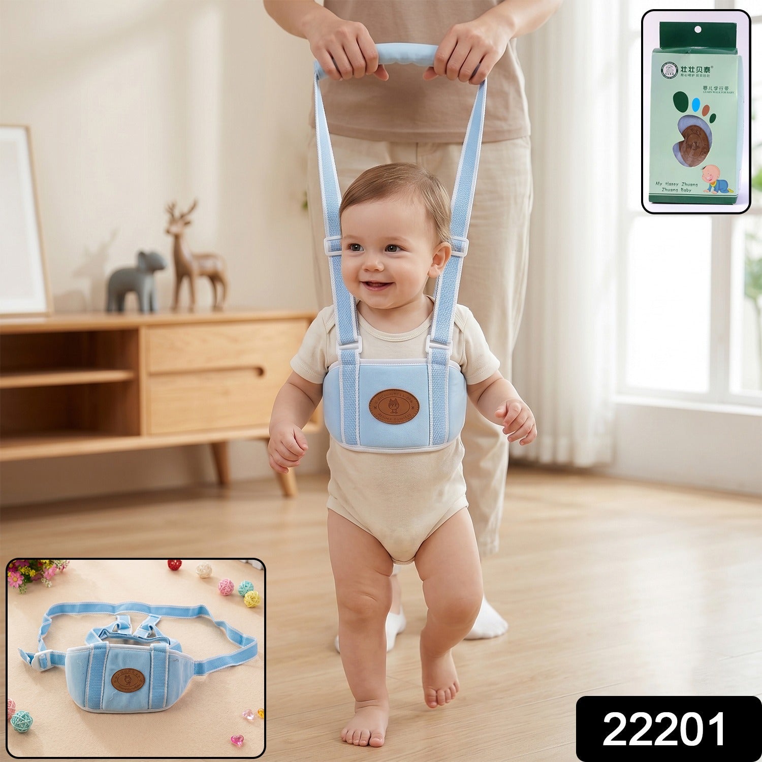 Baby Walking Assist Belt – Supportive Toddler Harness for Early Walks Secondary image