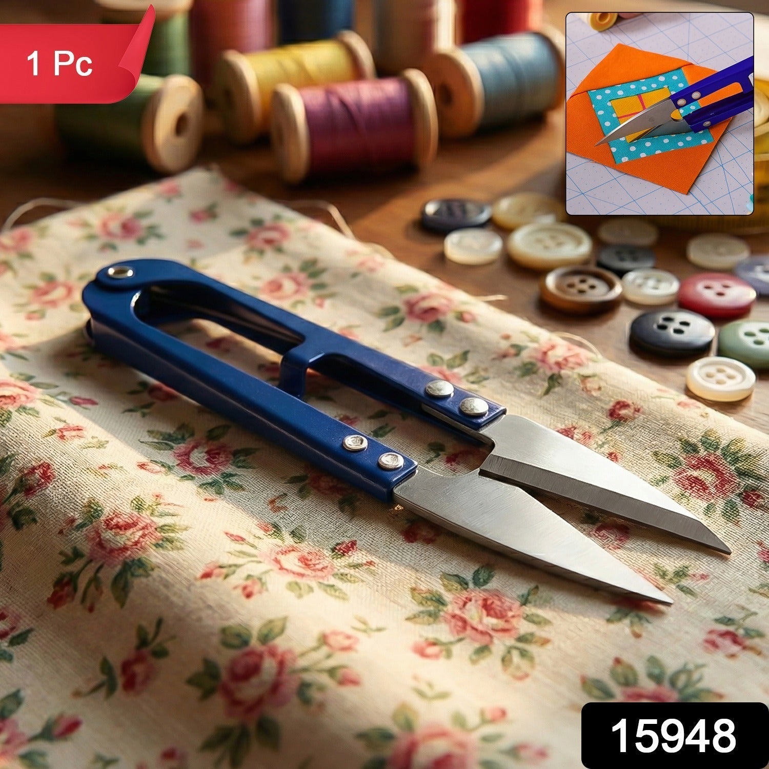 Sewing Scissors – Ergonomic Handle for Precise Fabric Cutting Secondary image