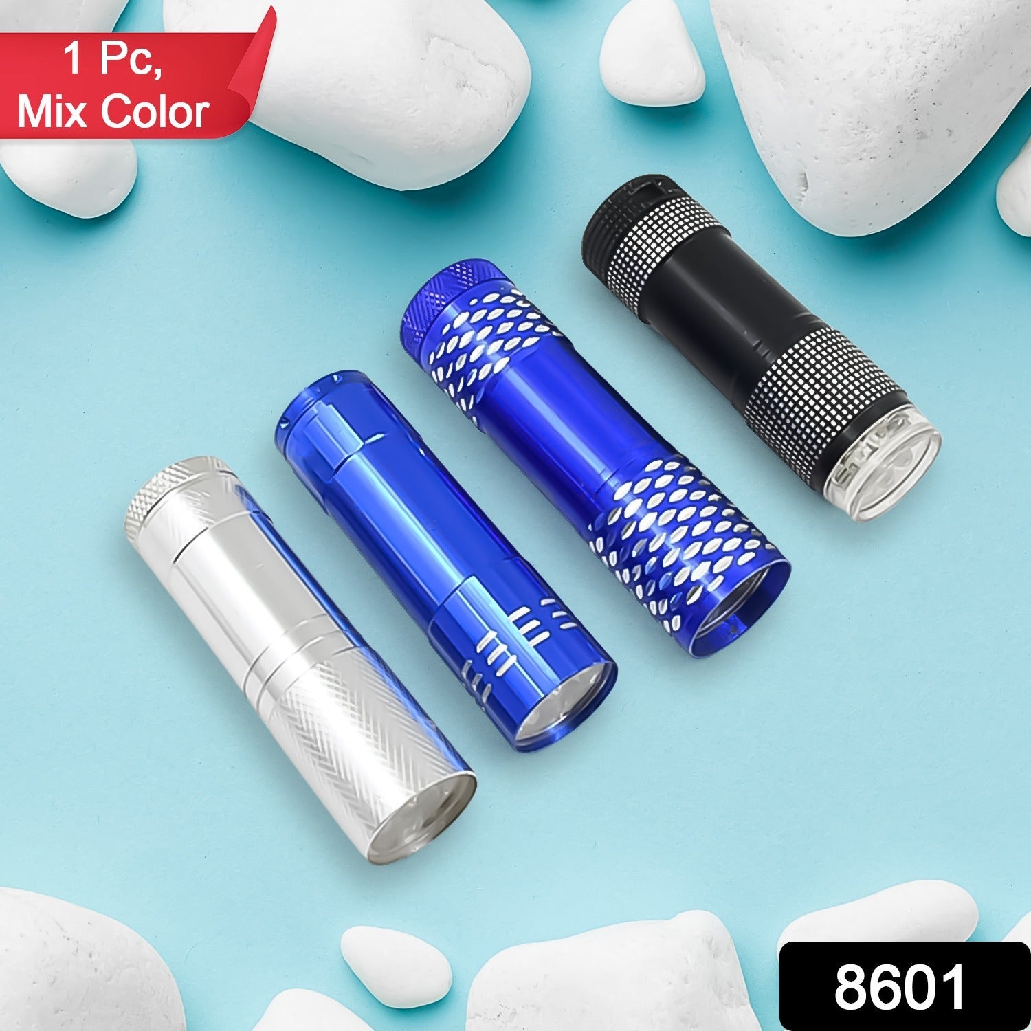 Pocket Torch – 9 LED Mini Flashlight for Emergency & Camping | Poravar Secondary image